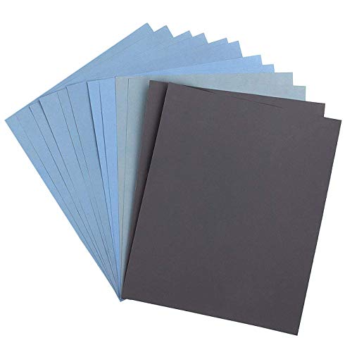 Carta Vetrata 1000-5000 Grana Secca 9x11 pollici