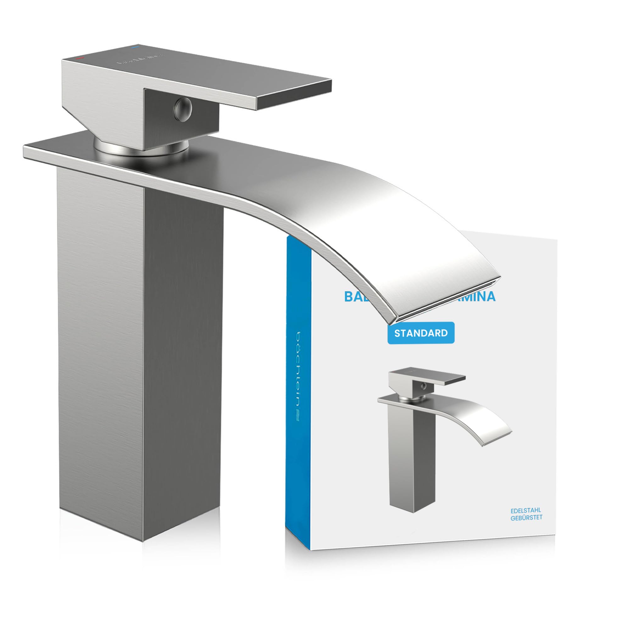 Bächlein Rubinetto da bagno Tamina a cascata