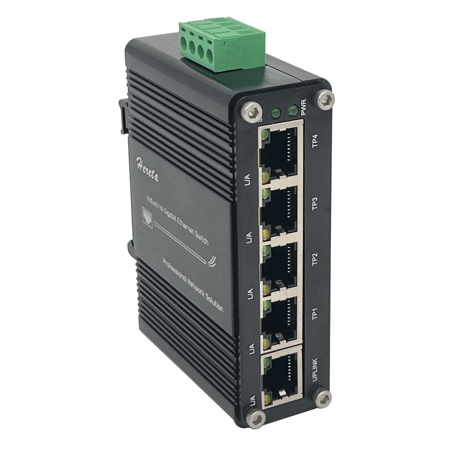 Mini Commutatore Industriale Gigabit Ethernet 5 Porte
