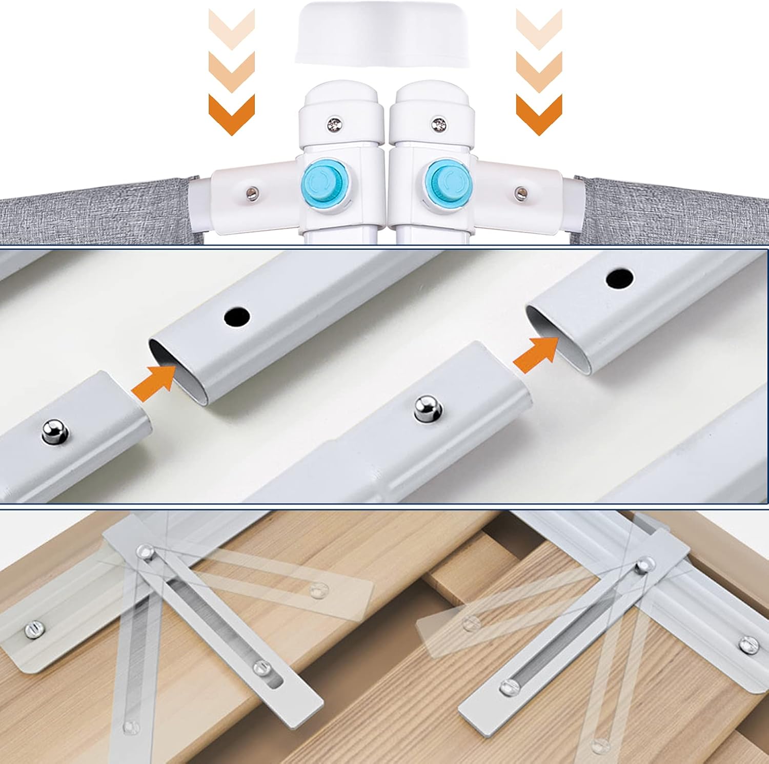 Hileyolla Sponde Letto Bambini 150 CM - immagine 5