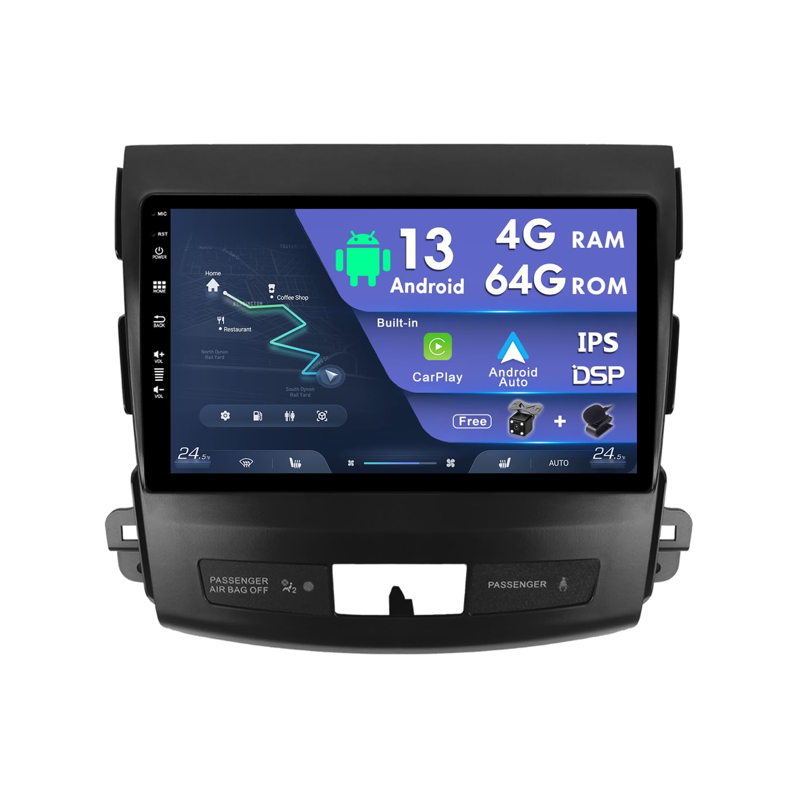 Misonda Autoradio Android 4G+64G per Mitsubishi Outlander