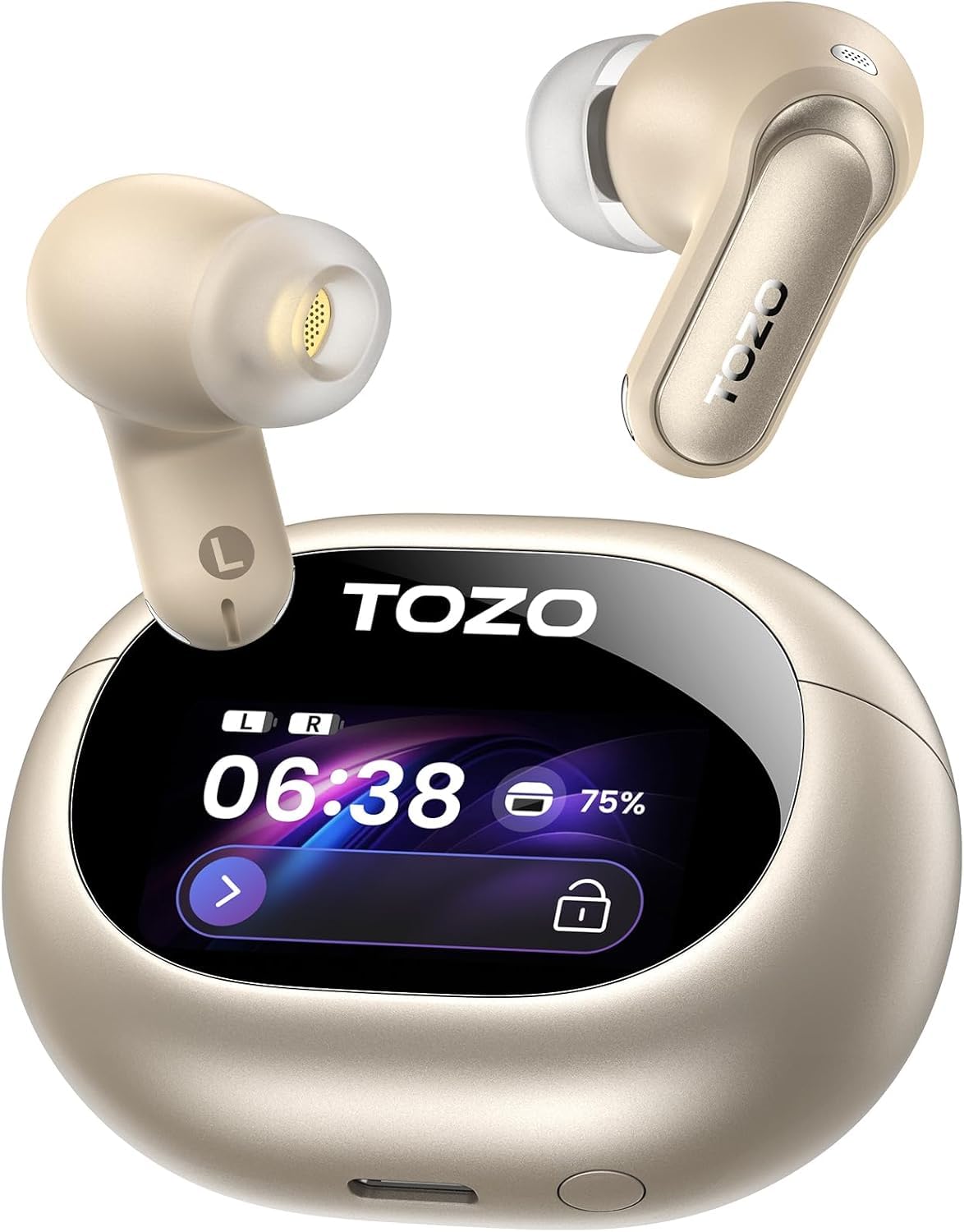 Tozo NC20 Pro Cuffie Bluetooth 5.4 ANC Ibrido