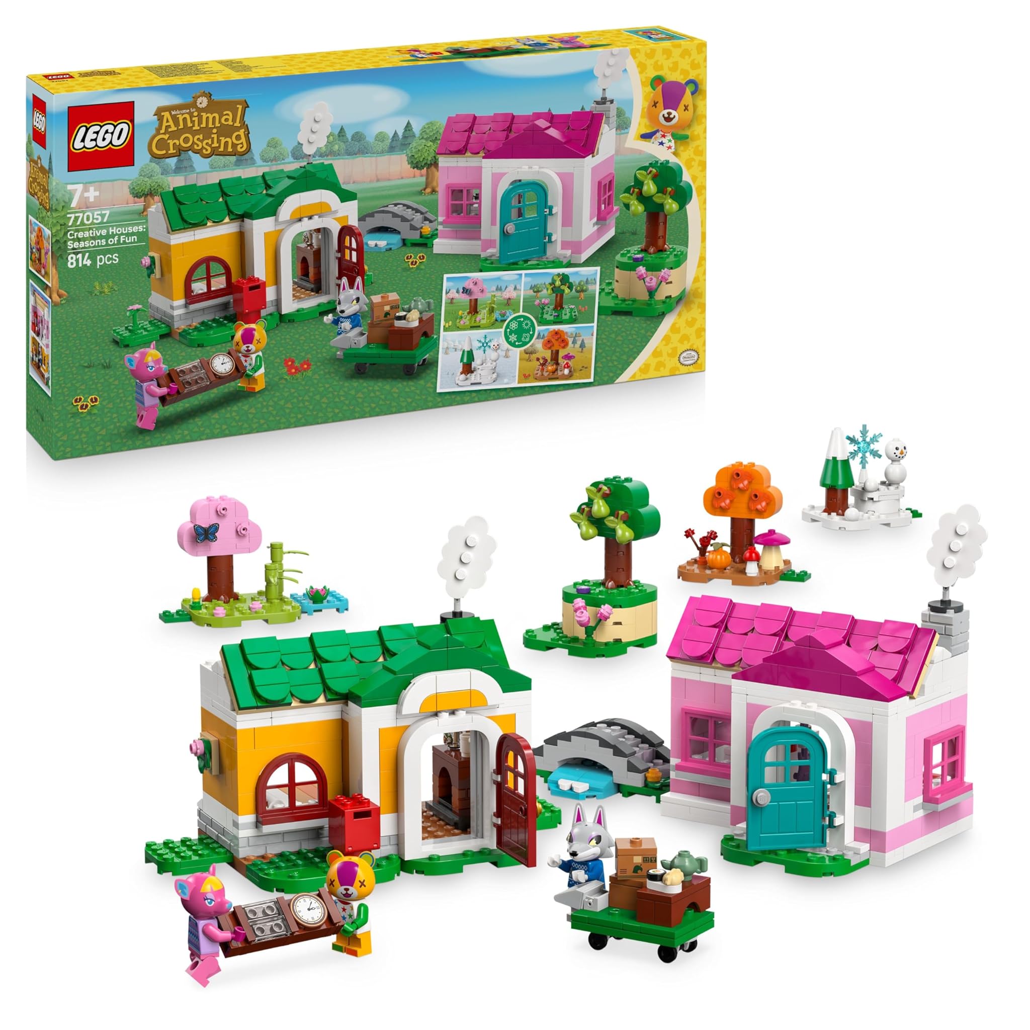 Lego Animal Crossing Case Creative: le Quattro Stagioni