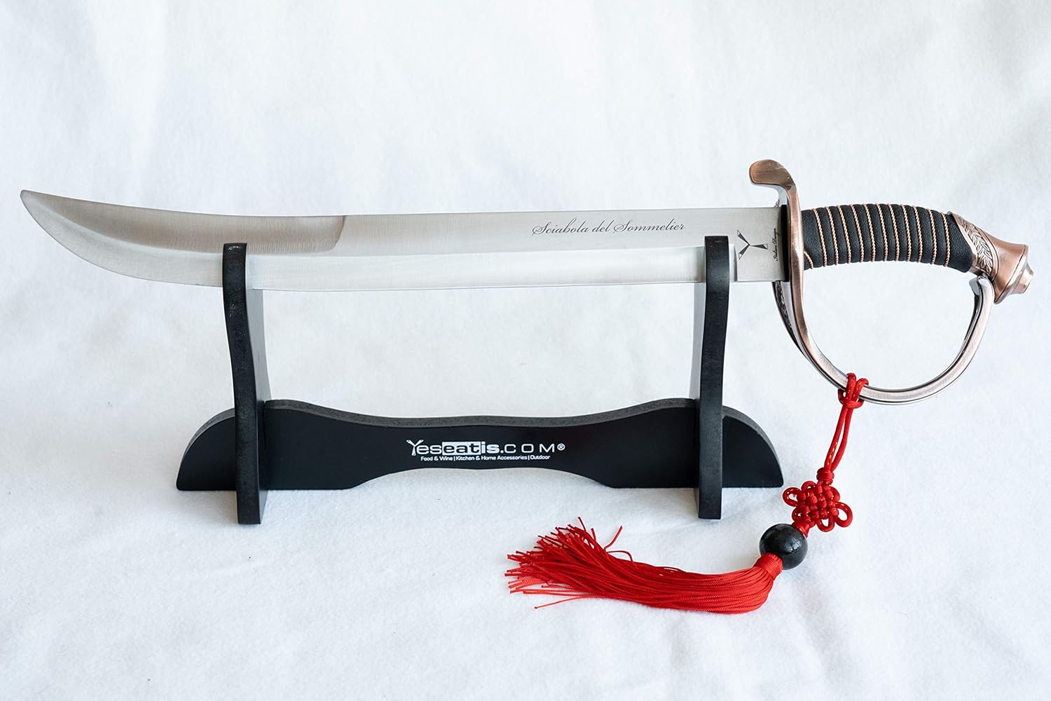 Yeseatis - Sciabola del Sommelier con Cassetta in Legno - immagine 6