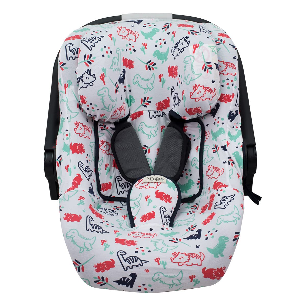 JYOKO KIDS Fodera Ovetto Cotone - Dino Party