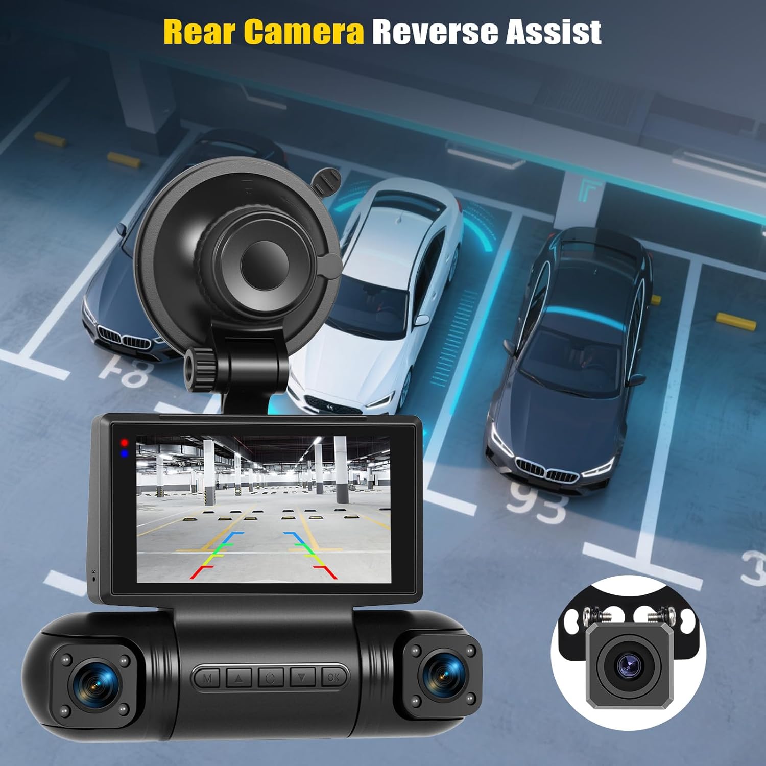 Dash Cam Auto 2K con WiFi e Grandangolo 150° - immagine 8