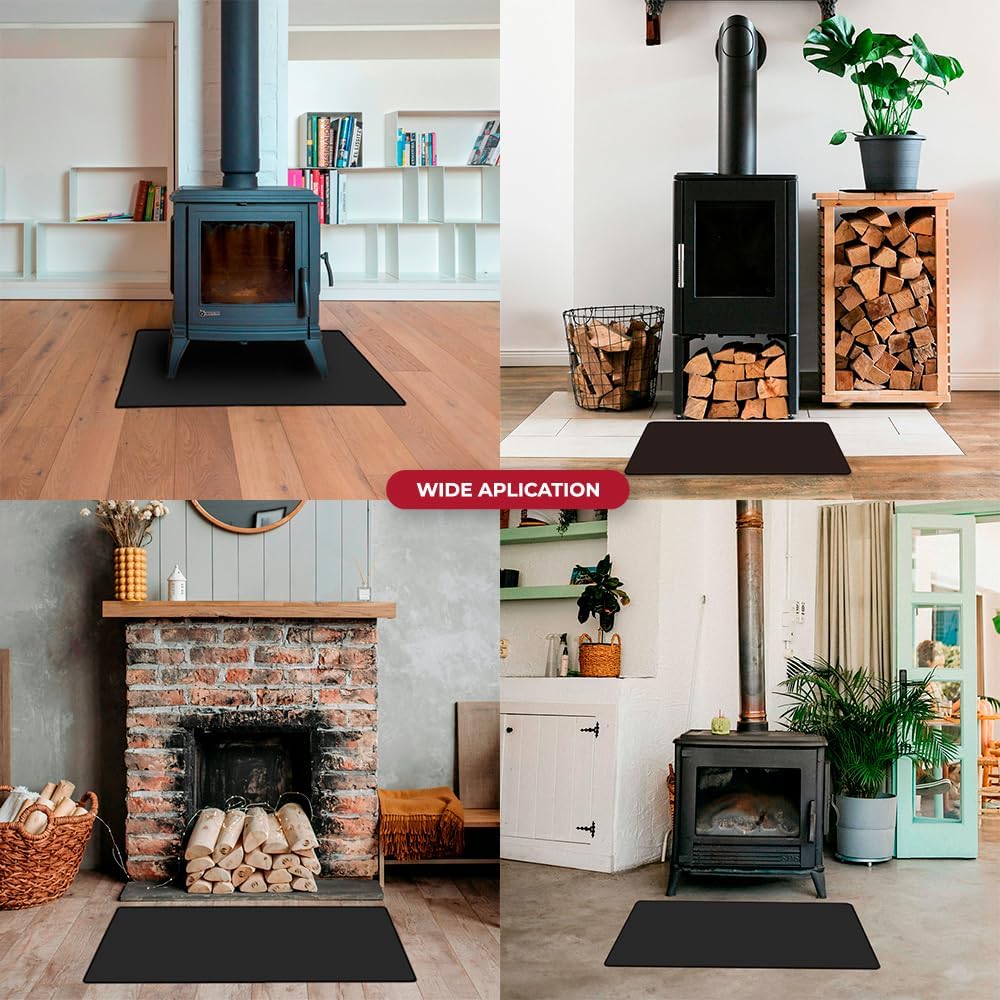 TEXFIRE Tappeto Ignifugo per Camino e Stufa - immagine 4