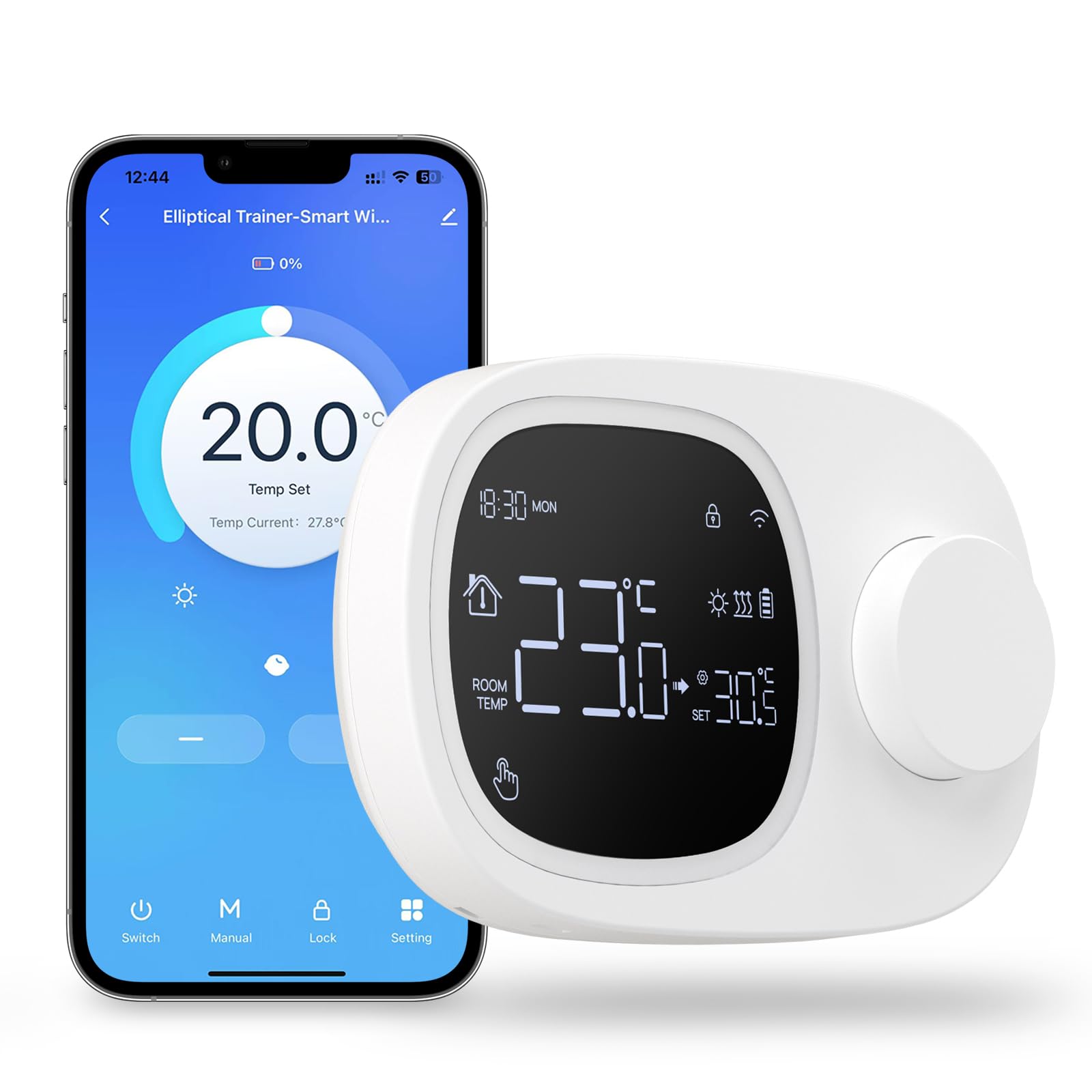 Termostato Smart Wi-Fi per Caldaia a Gas