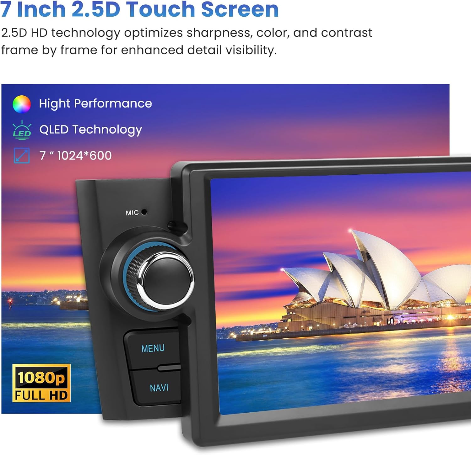 Inefala Autoradio Android 2G+64G per Fiat Punto/Linea - immagine 5