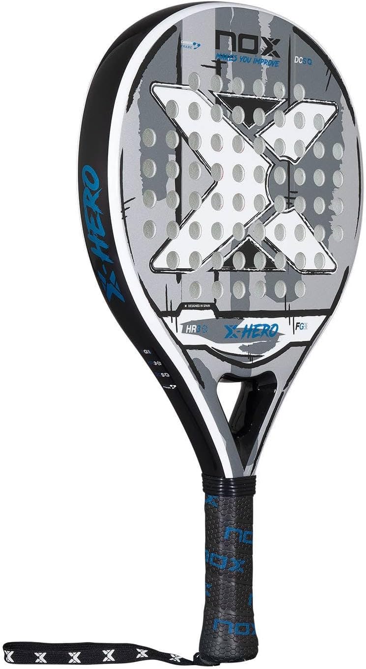 Nox X-Hero Padel Racket, Bianco - immagine 2