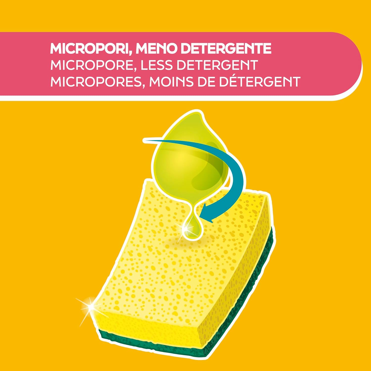 Arix Spugne Abrasive SpugnaForte Splendelli 300 pz - immagine 3