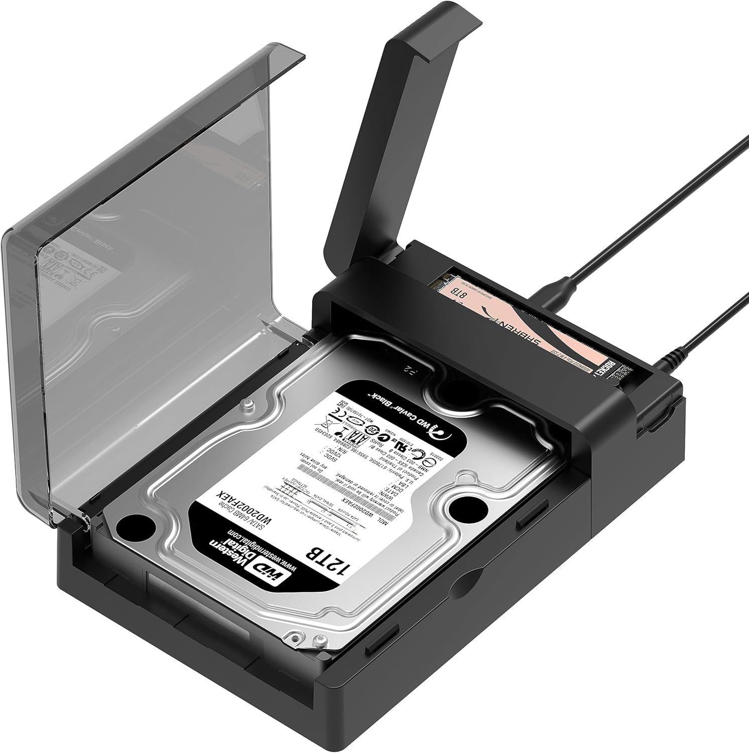 Sabrent Docking Station M.2 NVMe + SATA SSD HDD - immagine 1