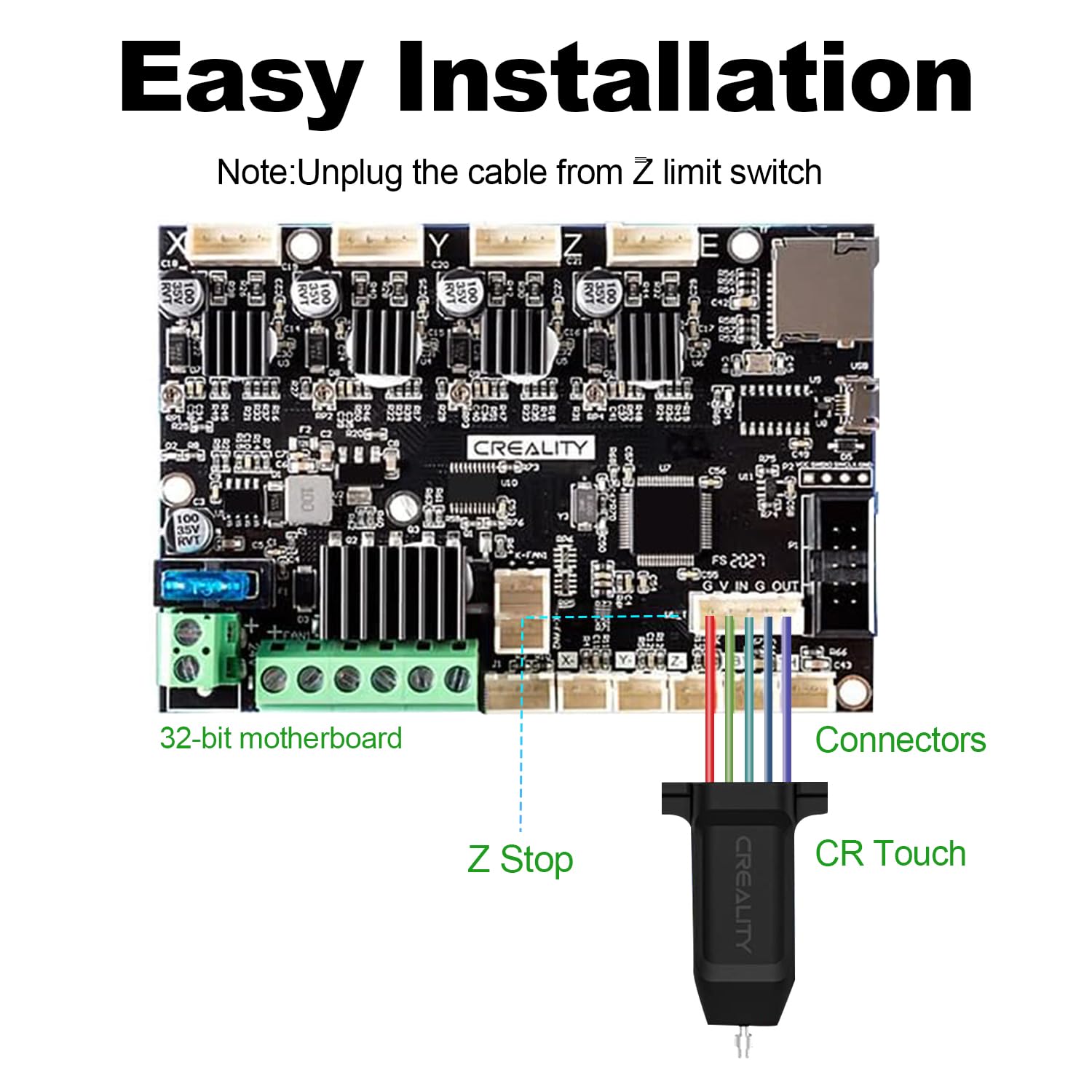 Creality CR Touch Kit Livellamento Automatico per Ender 3/5/CR 10 - immagine 5