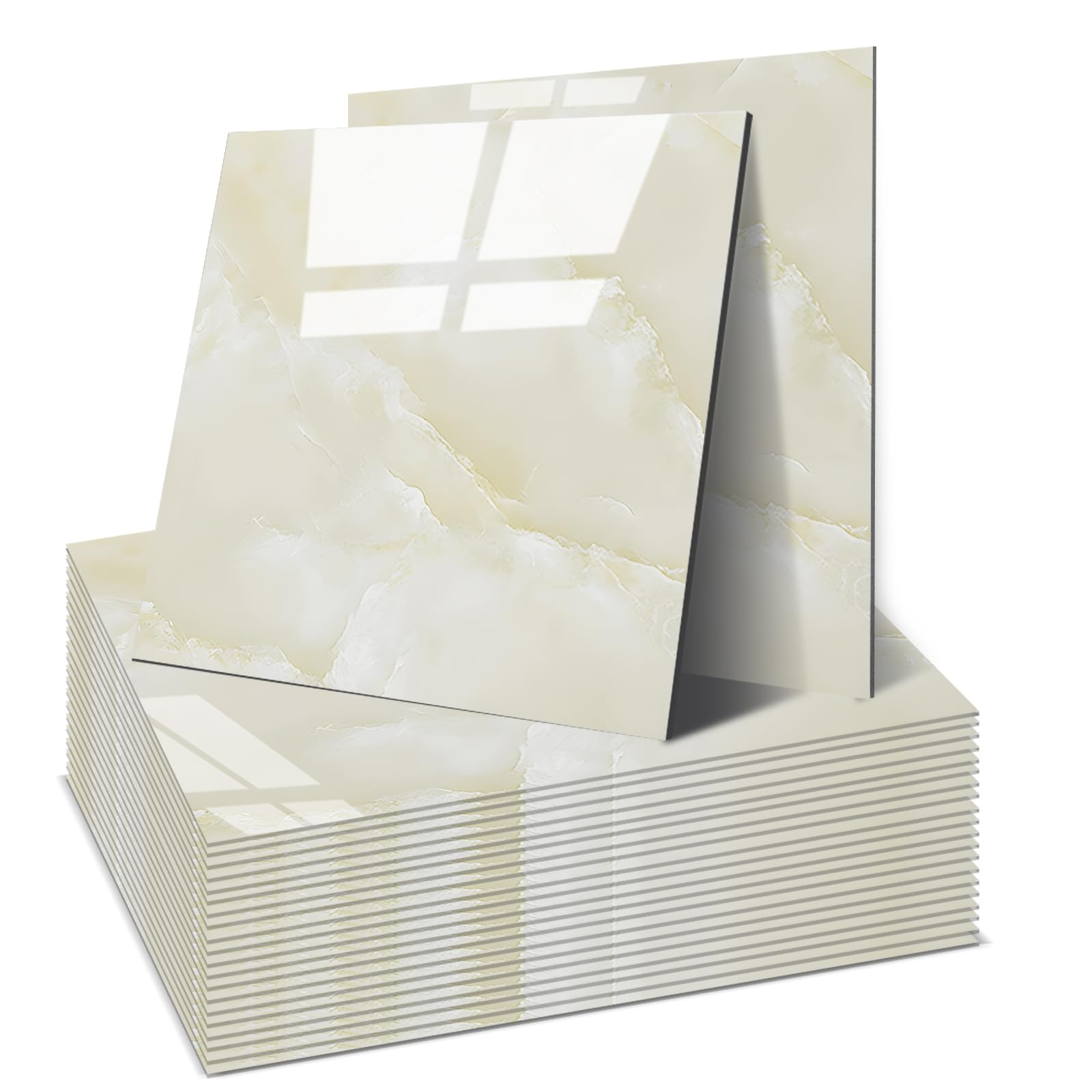 Ojtojt Adesivi per Piastrelle 30x30cm - 22 Pezzi