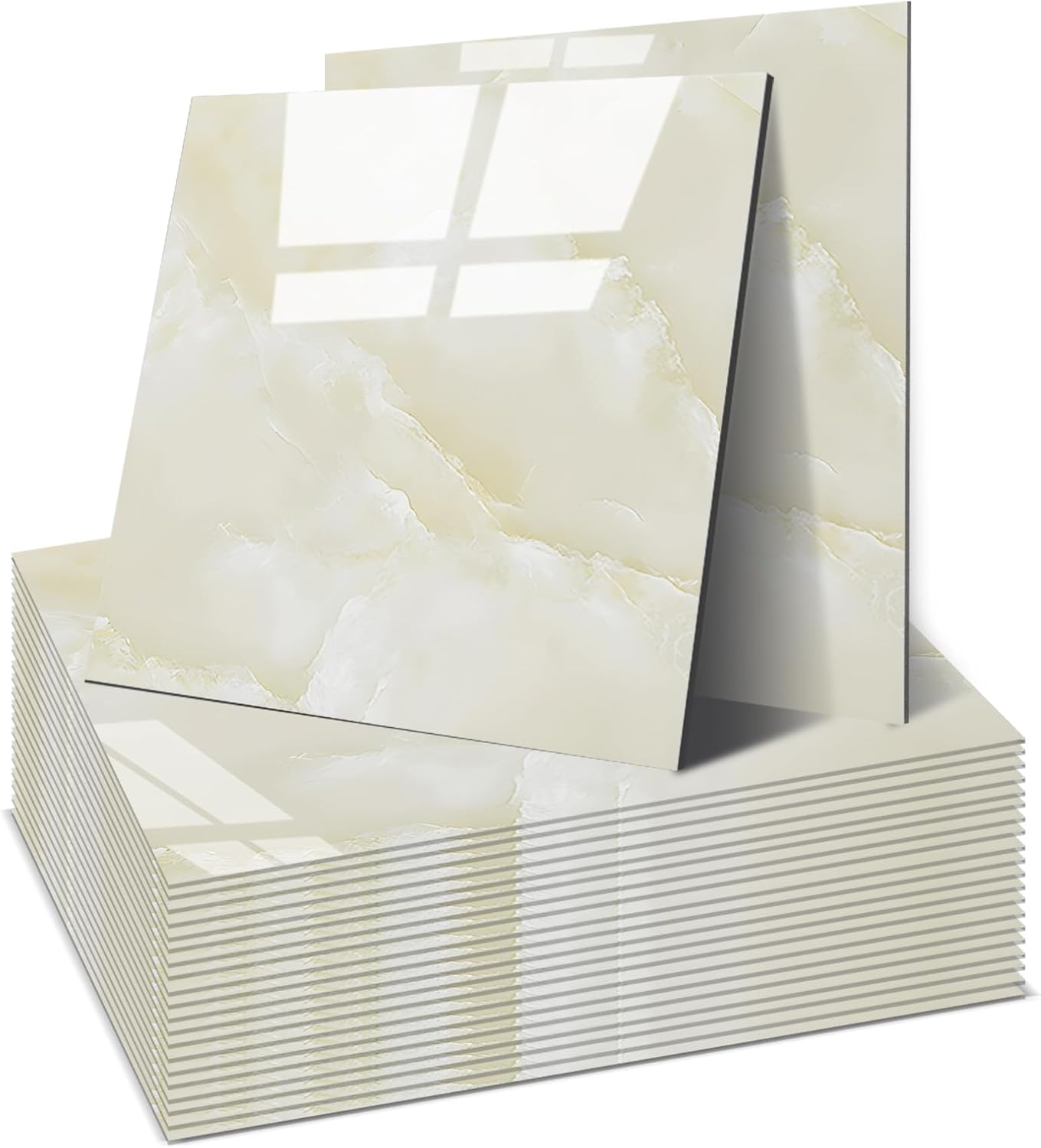 Ojtojt Adesivi per Piastrelle 30x30cm - 22 Pezzi - immagine 1