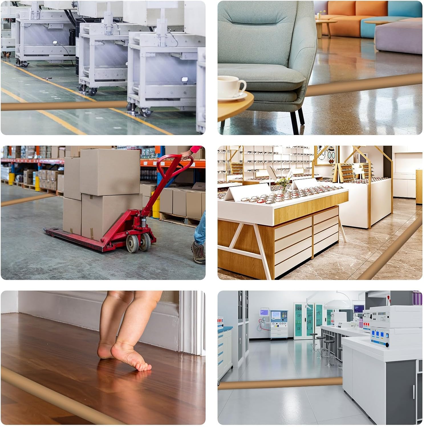 Protezioni per Cavi a Pavimento Autoadesive - immagine 4