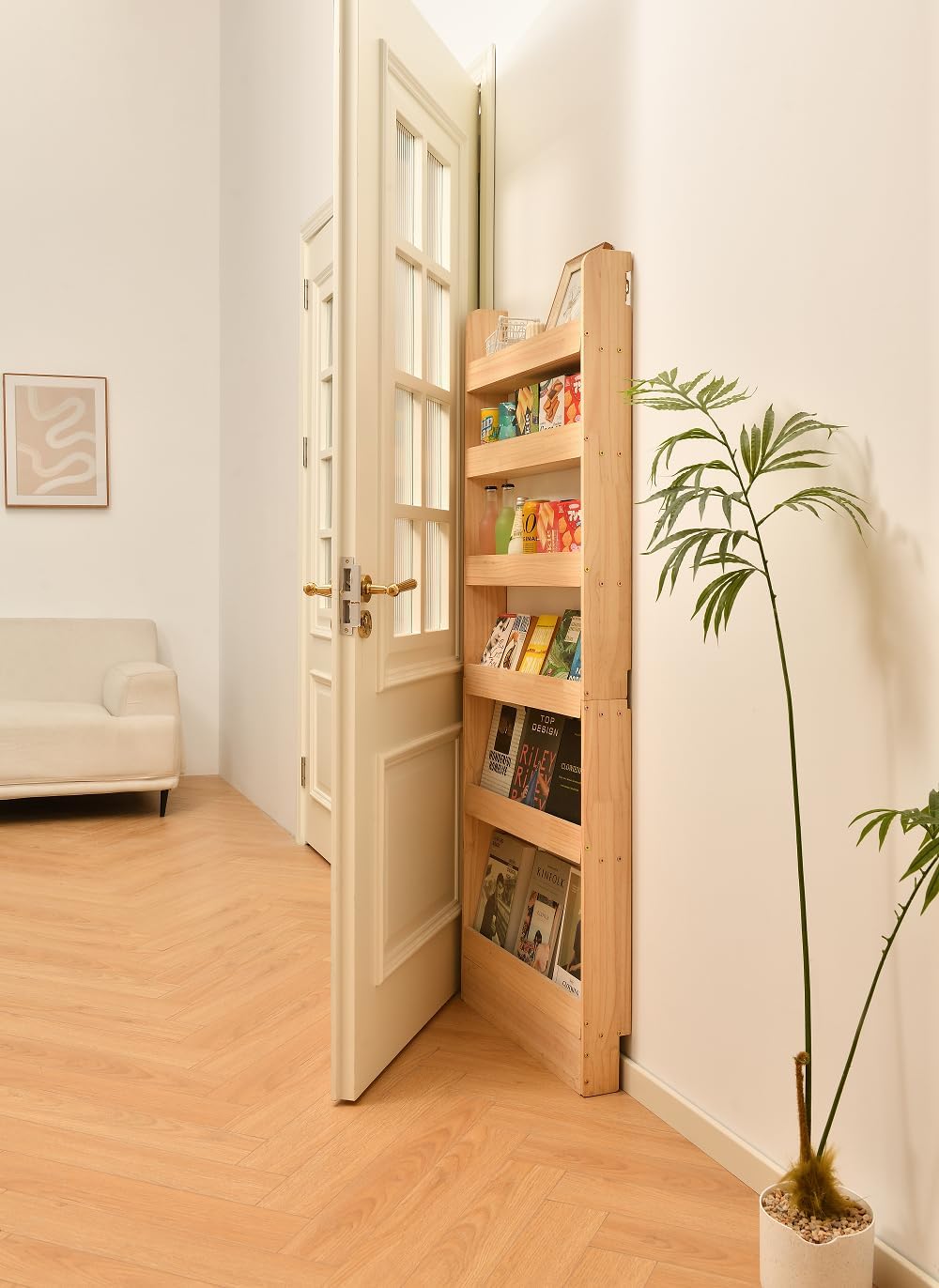 Heehee Libreria in Legno Massiccio 80cm - immagine 3