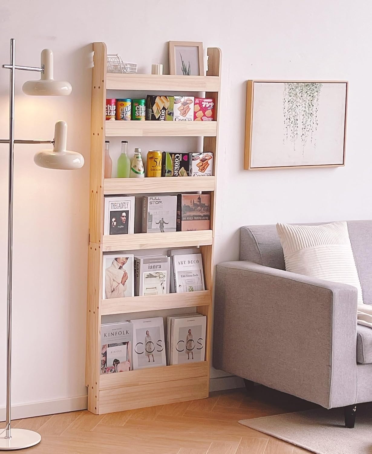 Heehee Libreria in Legno Massiccio 80cm - immagine 4