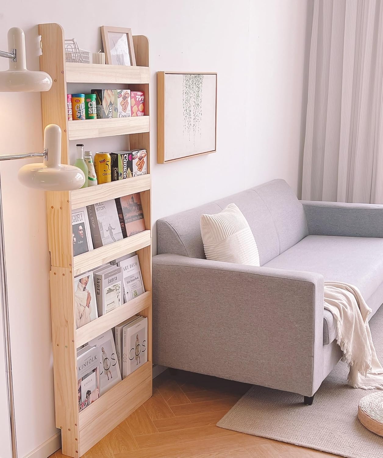 Heehee Libreria in Legno Massiccio 80cm - immagine 5