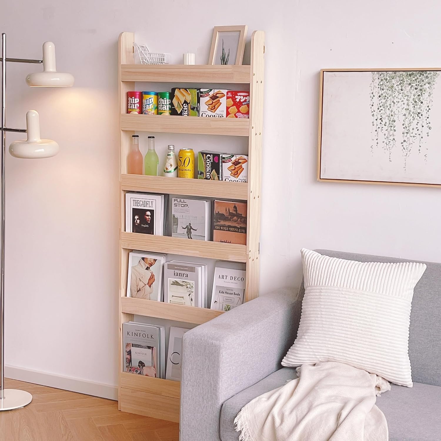 Heehee Libreria in Legno Massiccio 80cm - immagine 6