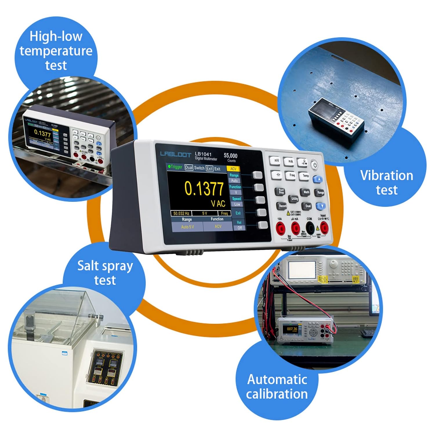 Labloot LB1041 Multimetro Digitale USB/RS232 - immagine 3
