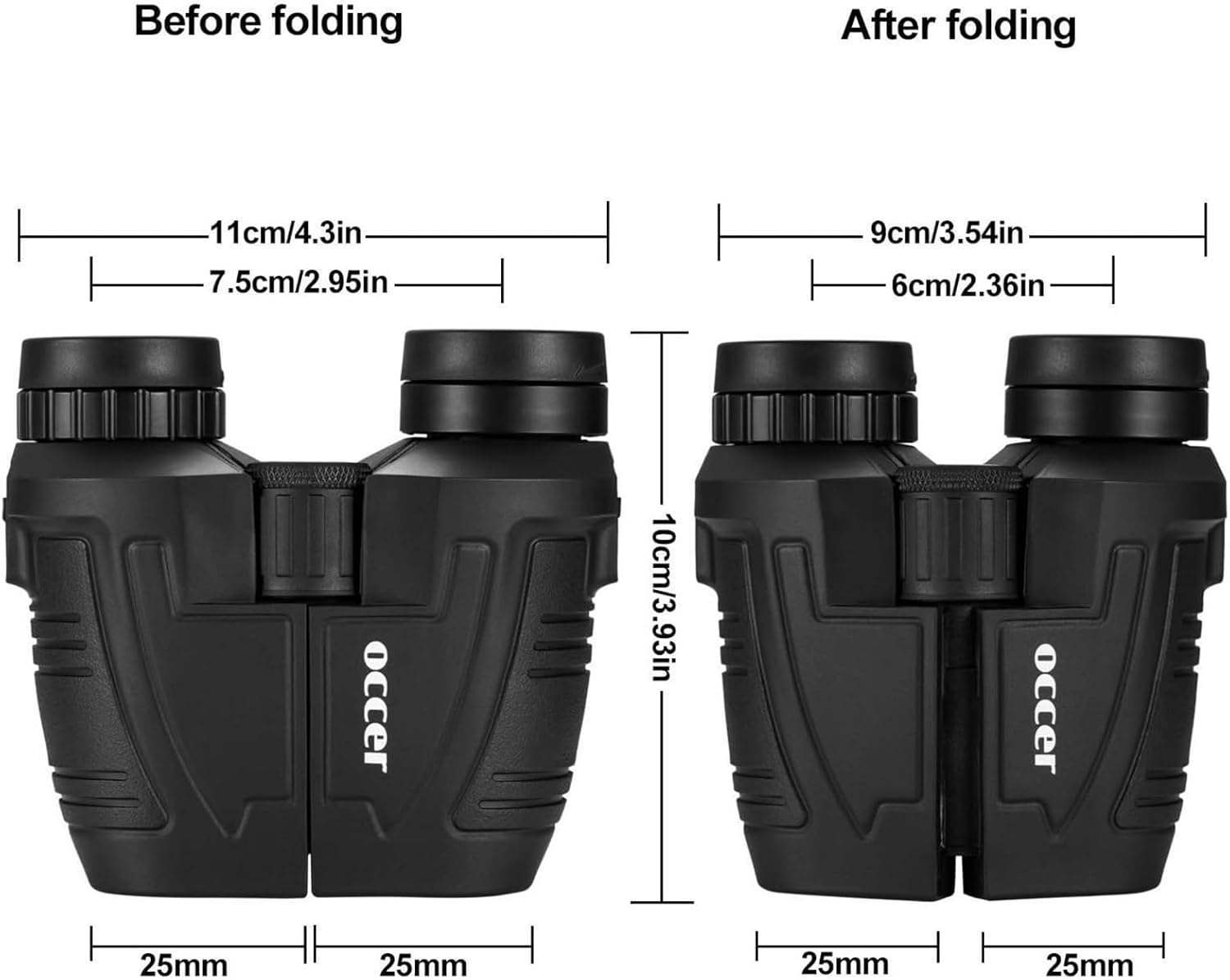 Occer 12x25 Binocolo Compatto per Birdwatching - immagine 8