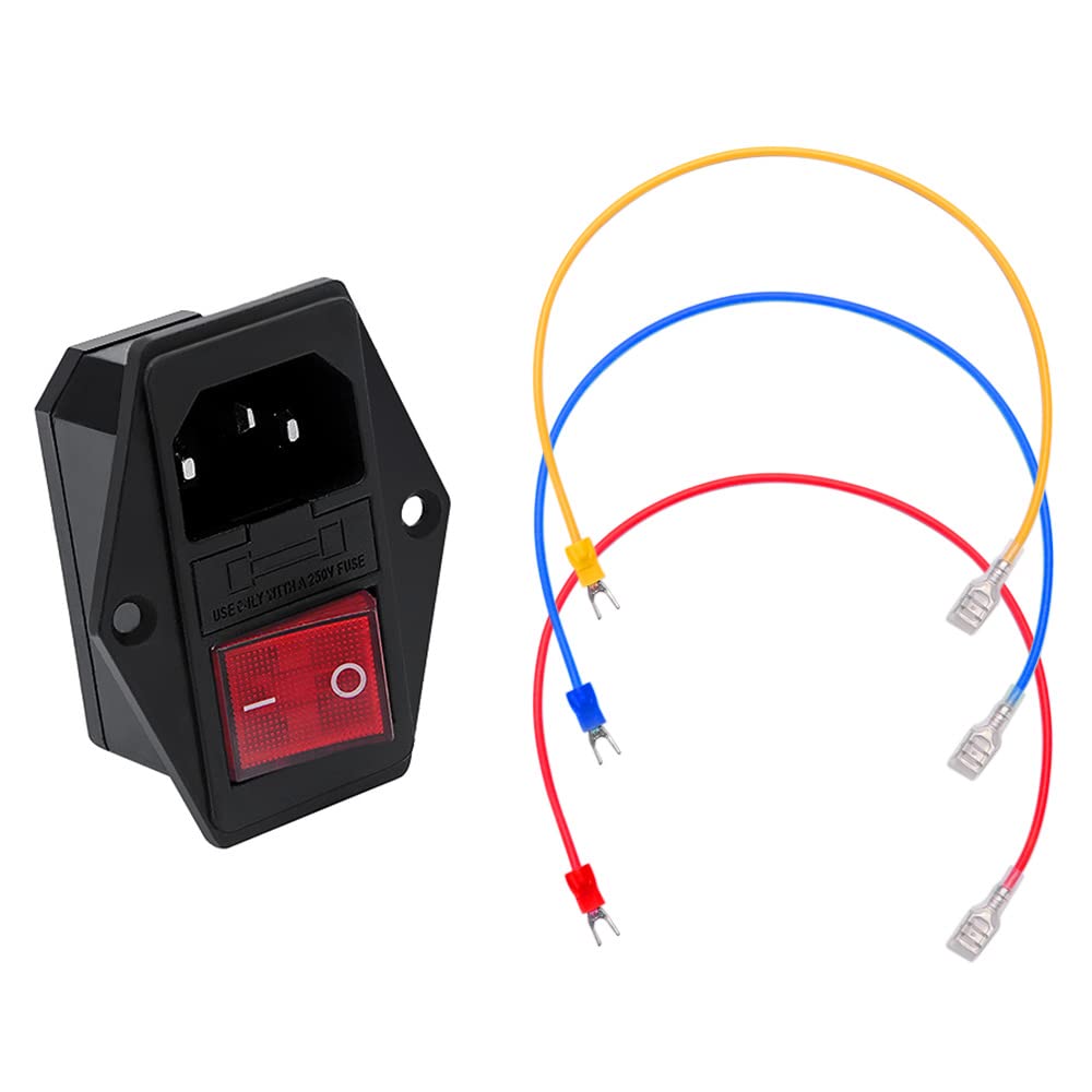 YIXISI Interruttore di Alimentazione Rocker 10A 250V