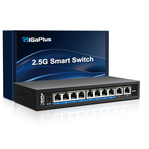 Switch Ethernet 10 Porte 10Gb Gigaplus non gestito