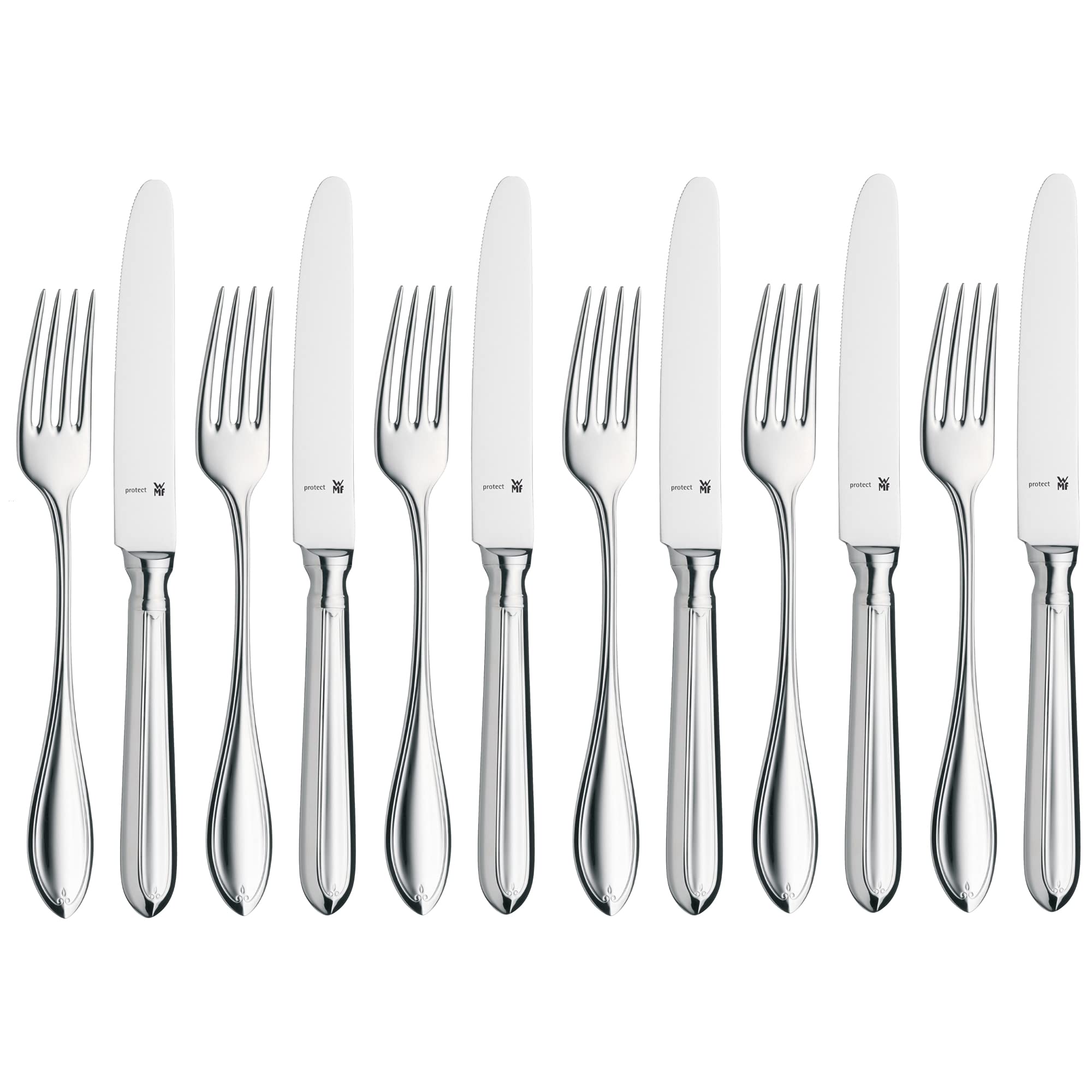 WMF 1119566340 Dessert/Colazione Posate Premiere CR, 12 Teilig