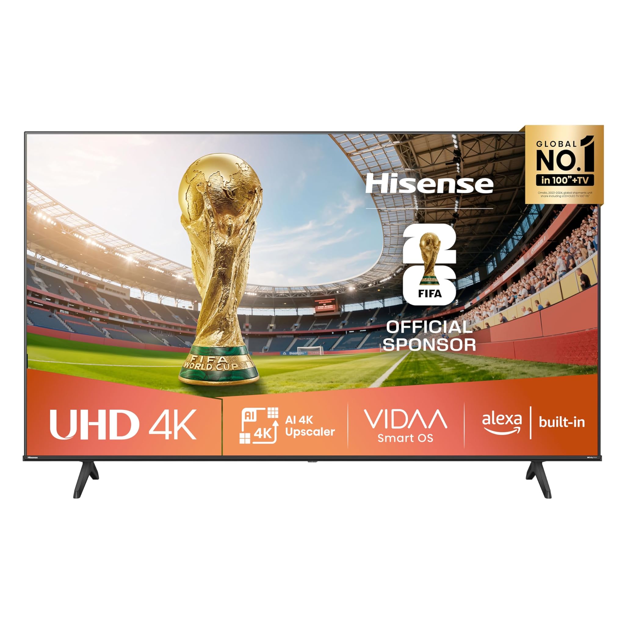 Hisense Smart TV 55" 4K Ultra HD 2025 55E63QT