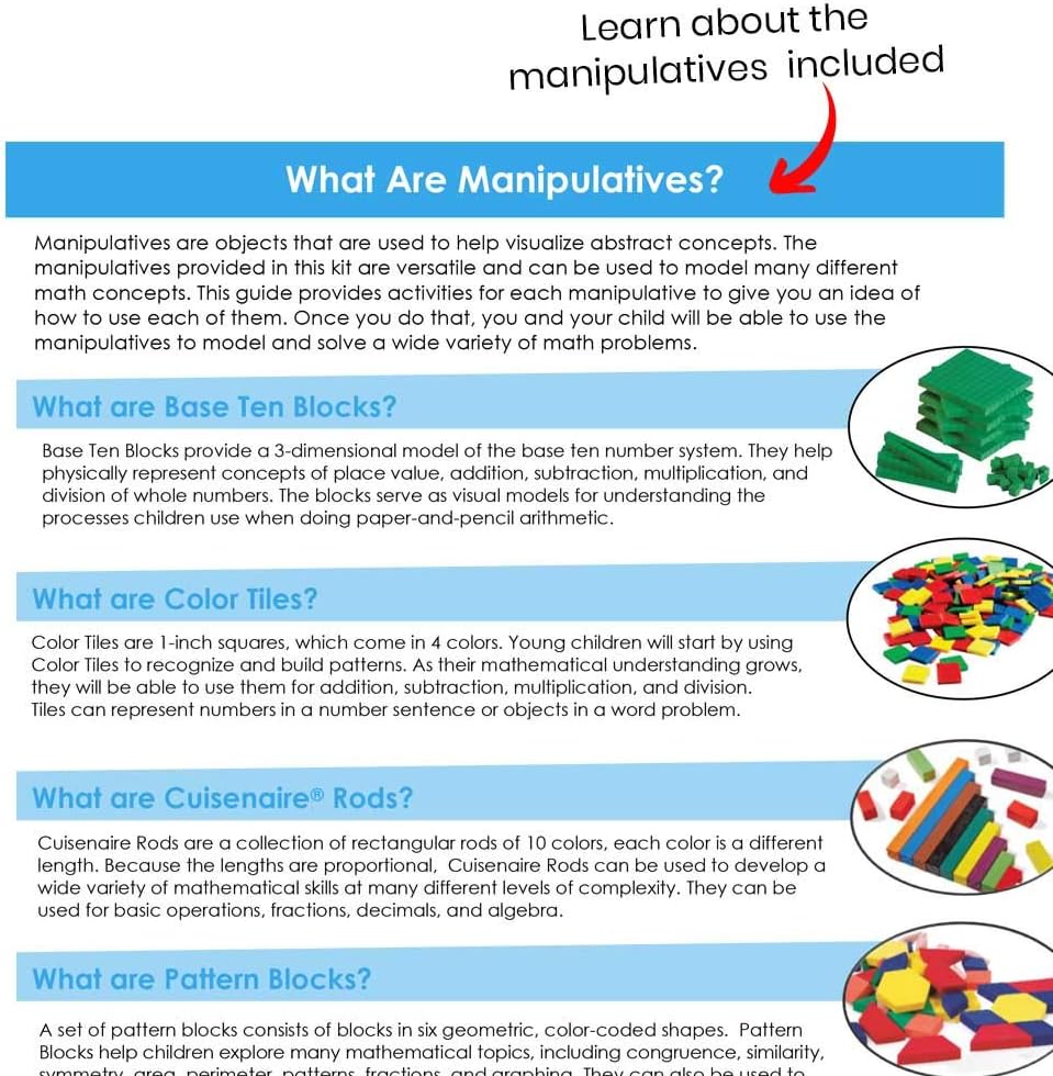 Learning Resources Kit Didattico per Casa - Matematica - immagine 4
