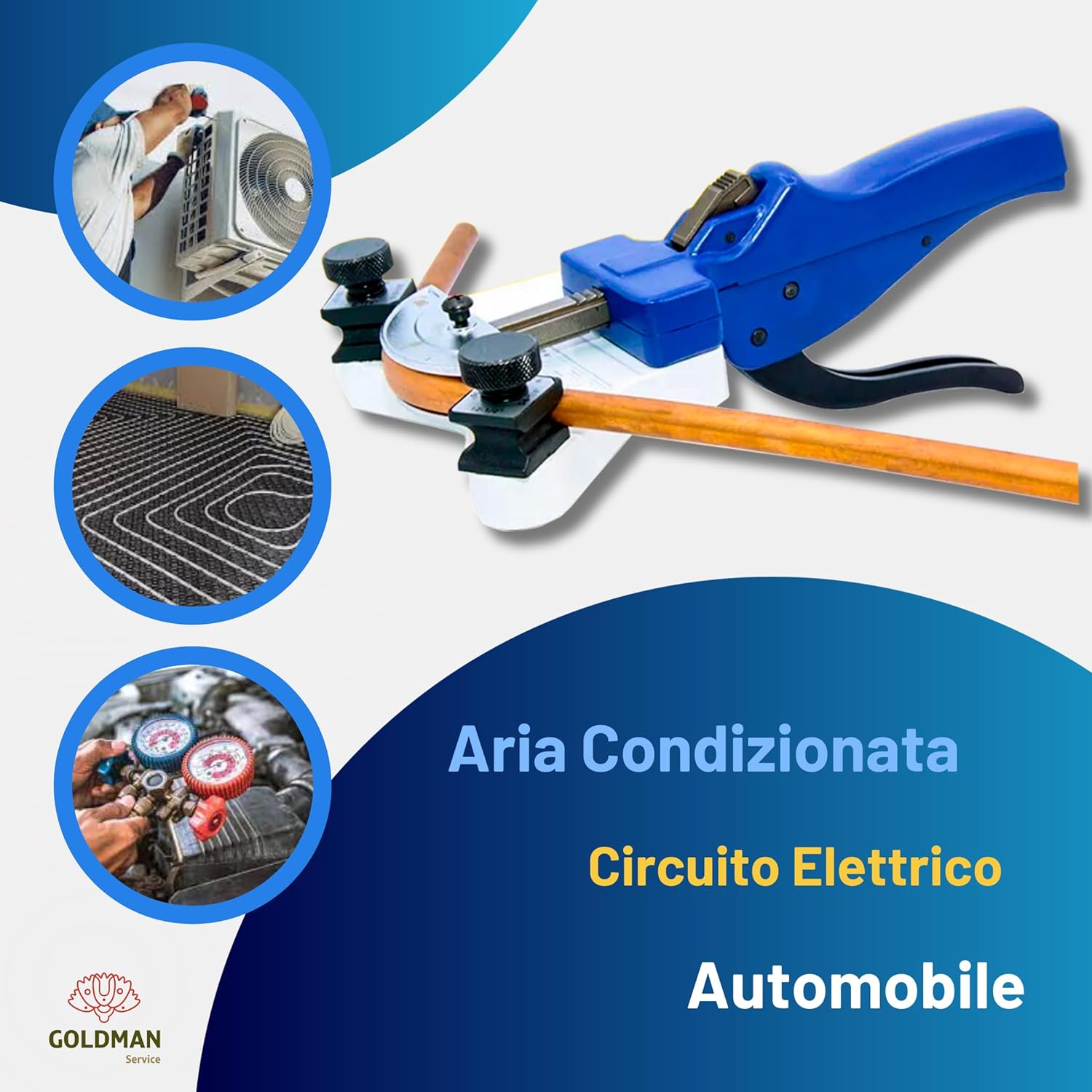 GOLDMAN SERVICE - Macchina Piegatubi Manuale - immagine 2