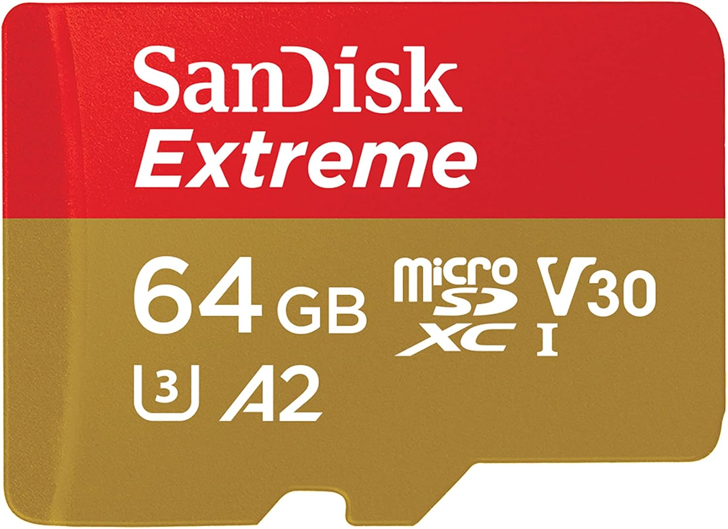 Sandisk Extreme 64 GB microSDXC con Adattatore SD - immagine 1