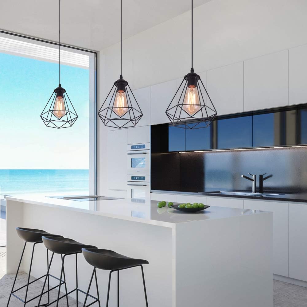 Retro Lampada A Sospensione Vintage Industriale E27 - immagine 3