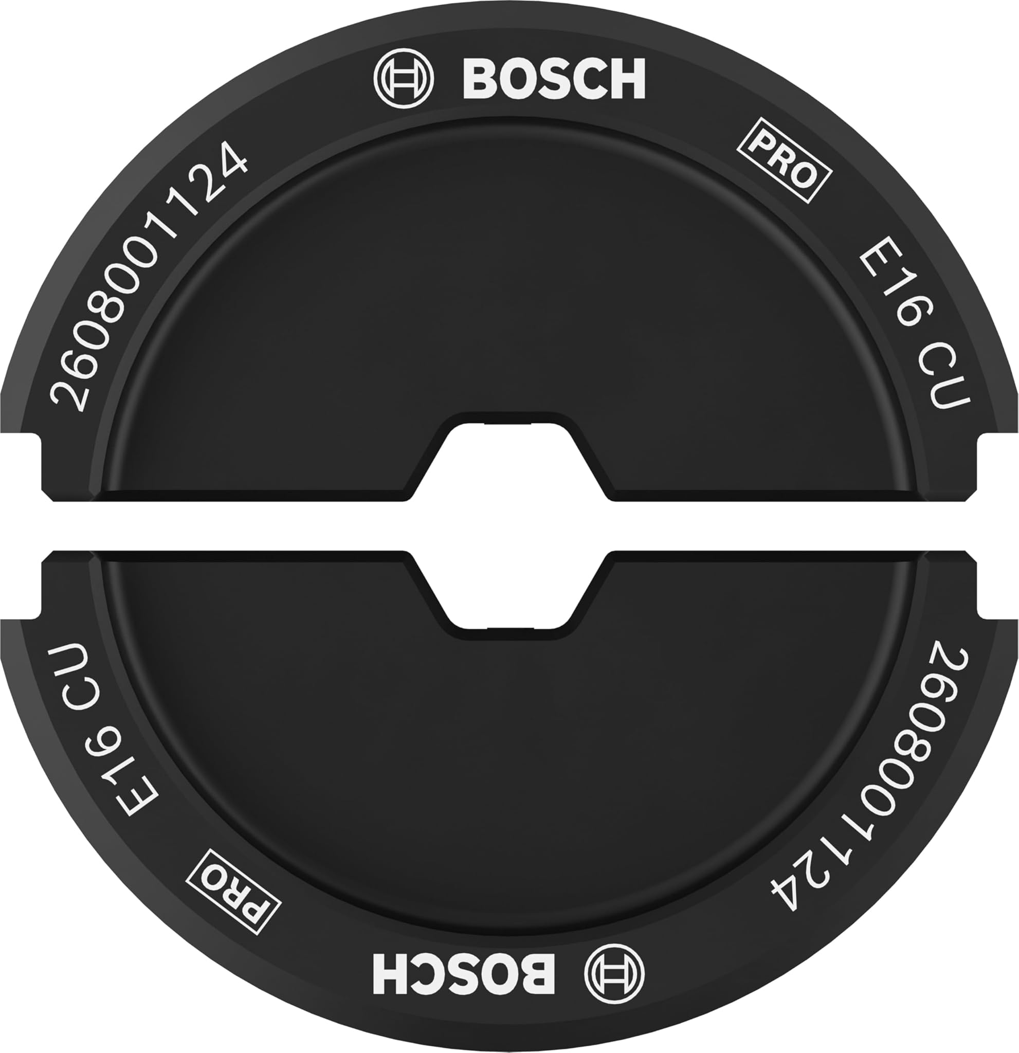 Bosch 1 inserto per pressa Pro per rame 67 x 45 mm, accessori professionali, E16