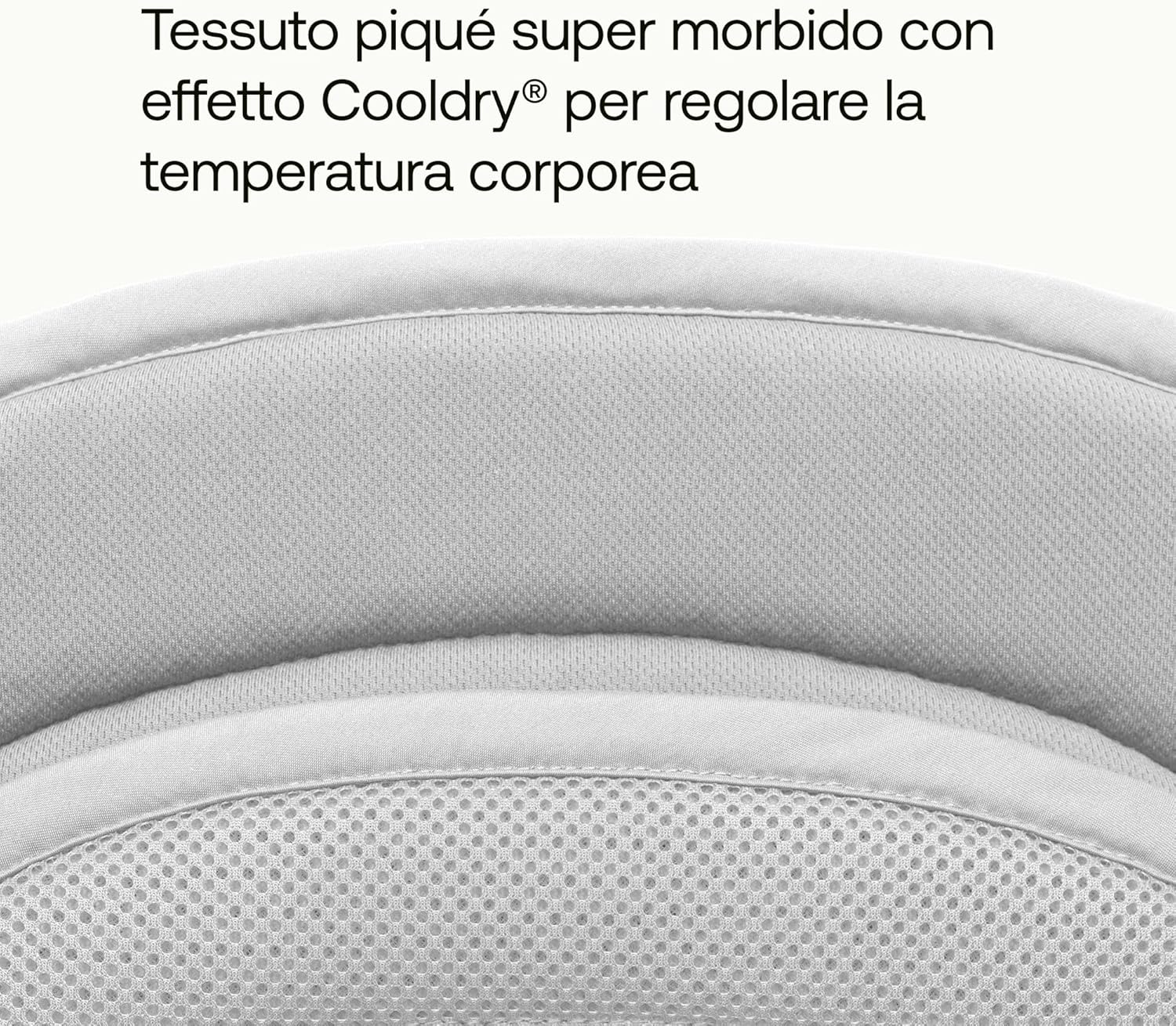 Bugaboo Seduta Traspirante Dual Comfort, Misty Grey - immagine 5