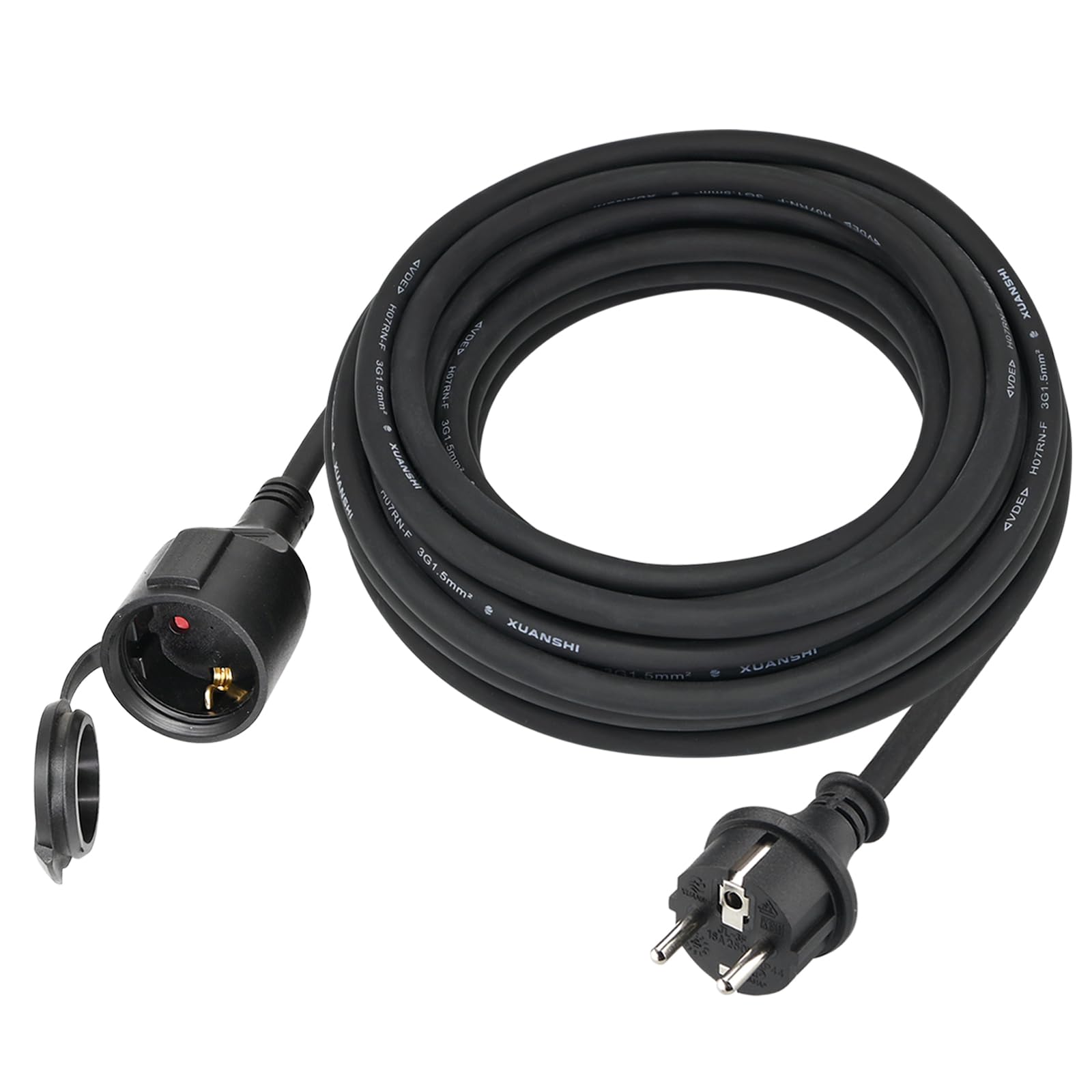 Cavo Prolunga Esterno 20m H07RN-F 3G1,5mm² IP44