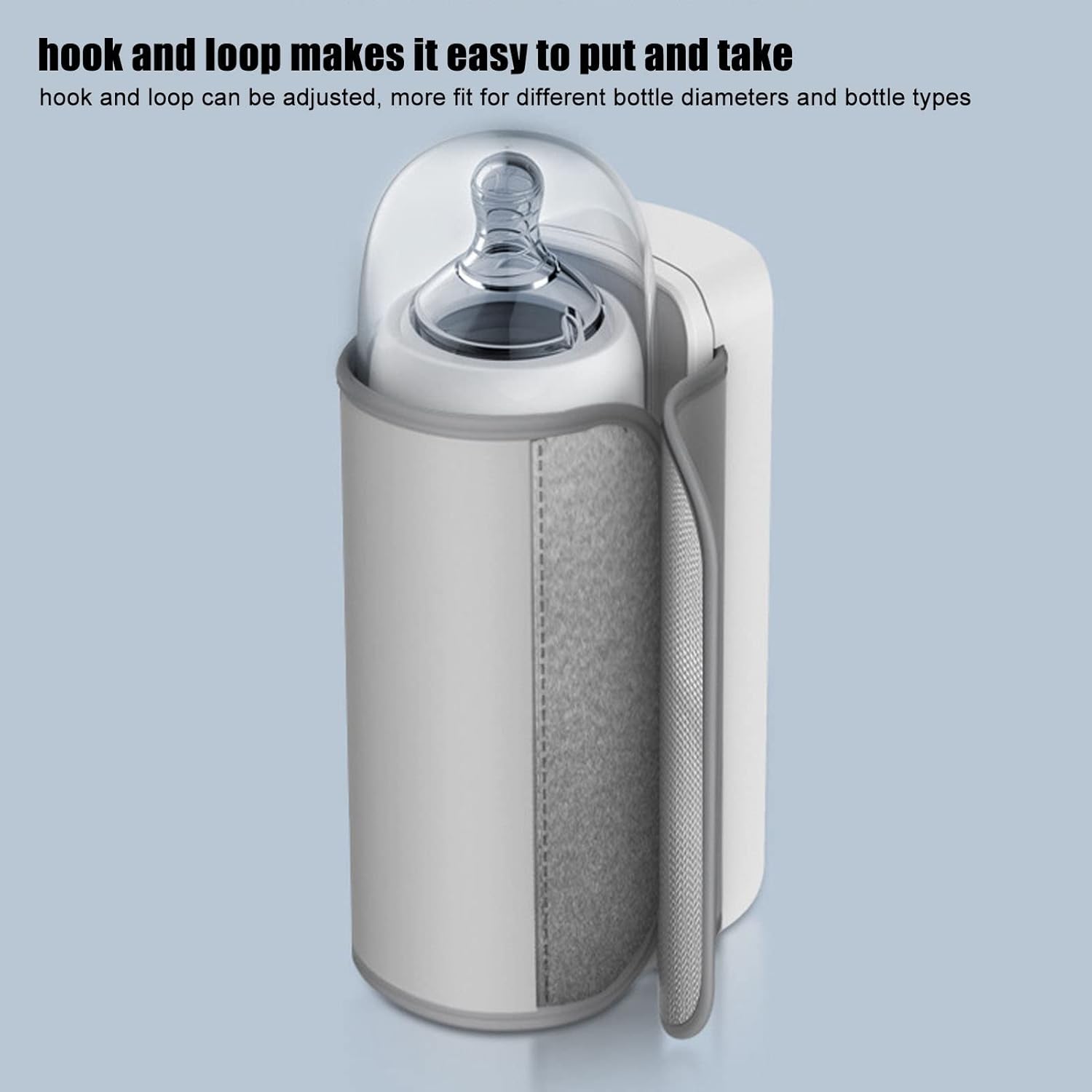 Scaldabiberon Portatile Ricaricabile Wireless con Display LCD - immagine 2