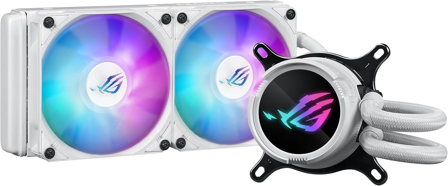 Asus ROG Strix LC III 240 ARGB WHT - Dissipatore CPU AIO - immagine 3