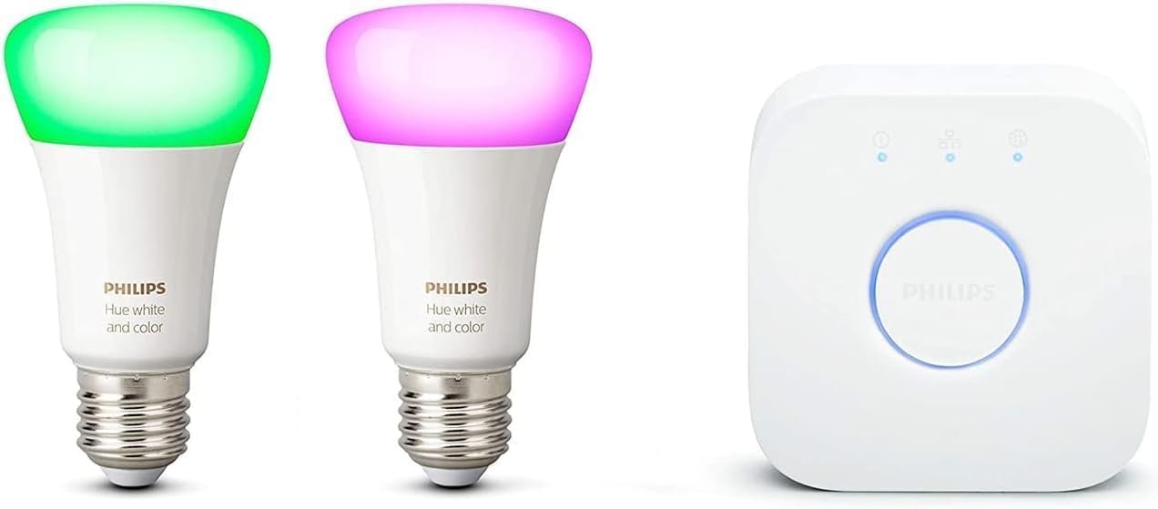 Philips Hue White and Color Ambiance Starter Kit E27 - immagine 1