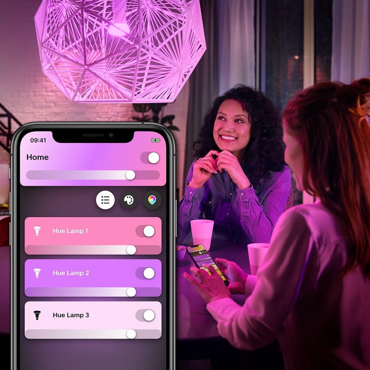 Philips Hue White and Color Ambiance Starter Kit E27 - immagine 3