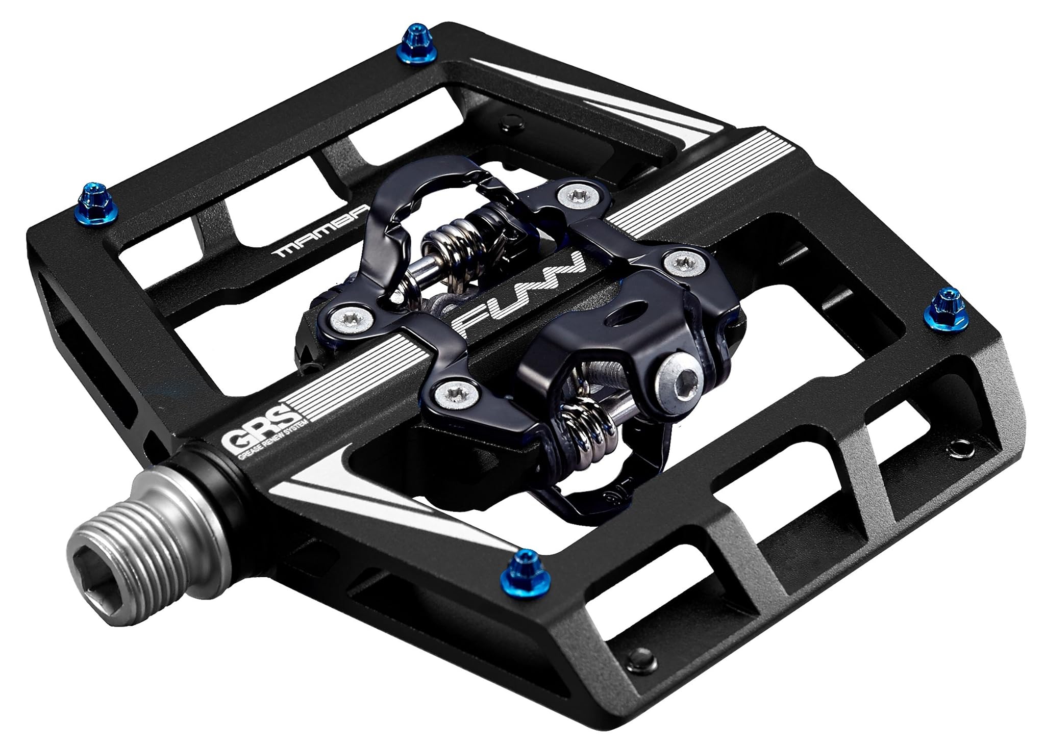 Funn Mamba Pedali MTB Clipless Piattaforma Ampia