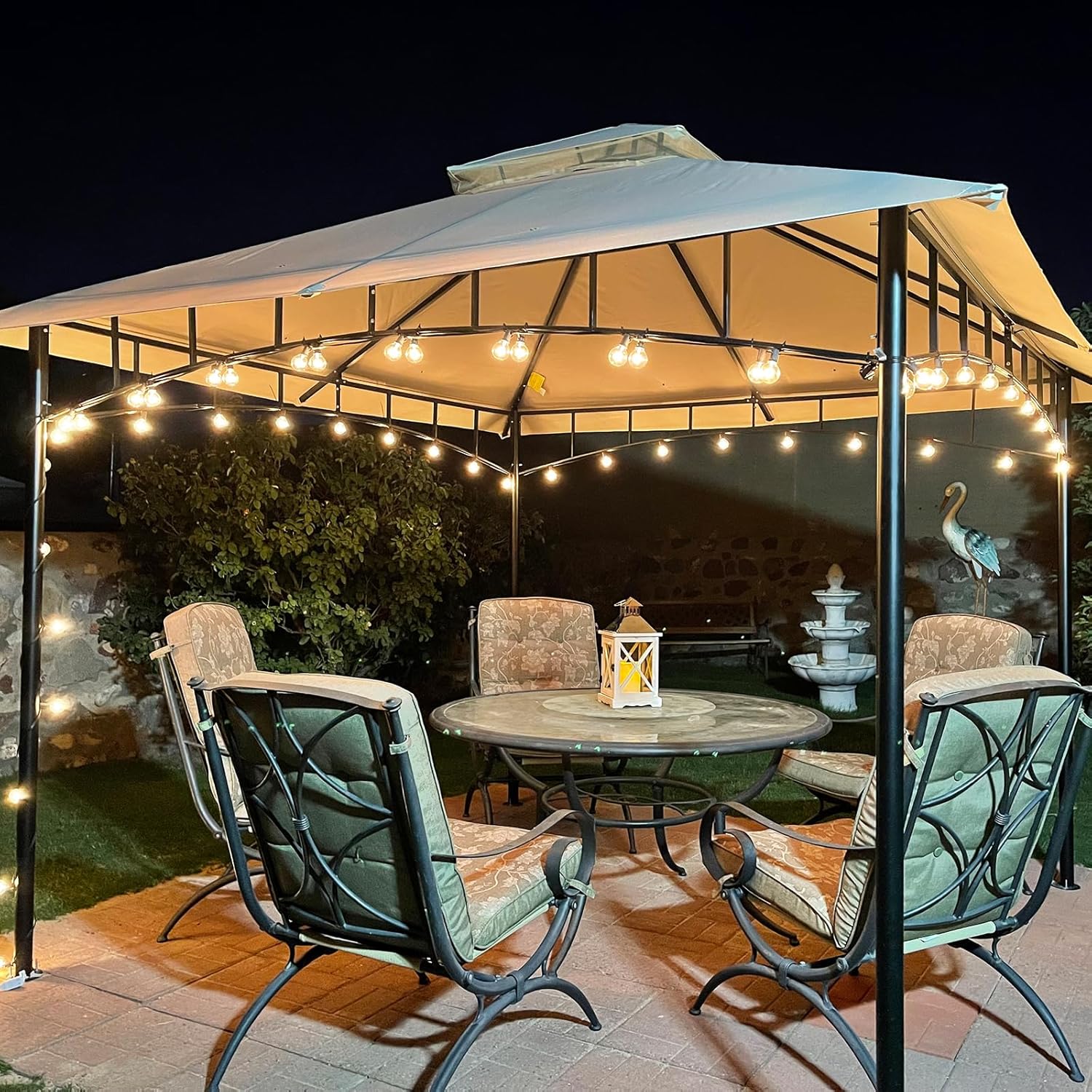 Catena Luminosa Esterno LED 30M con 50+2 Lampadine - immagine 7