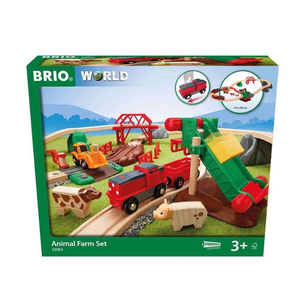 Brio World - Set Fattoria degli Animali 30 Pezzi