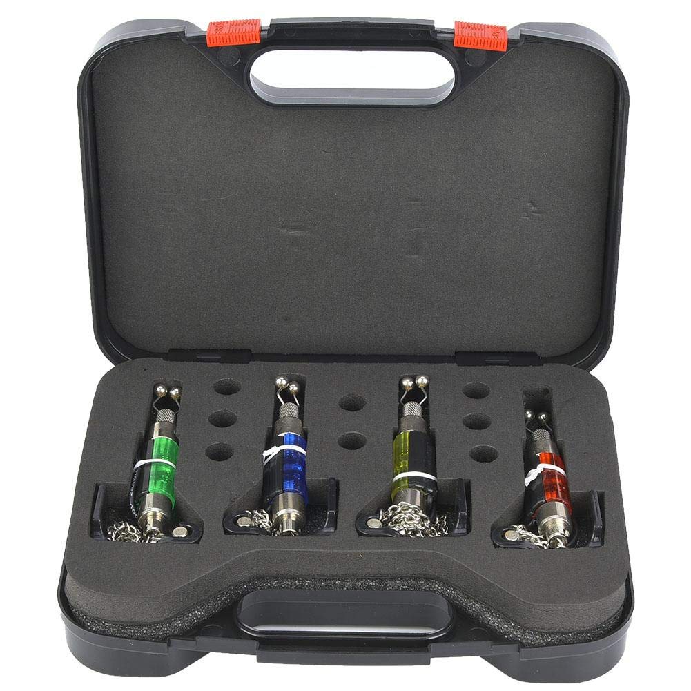 Keenso Allarmi LED per Morso di Pesca (4 Pezzi)
