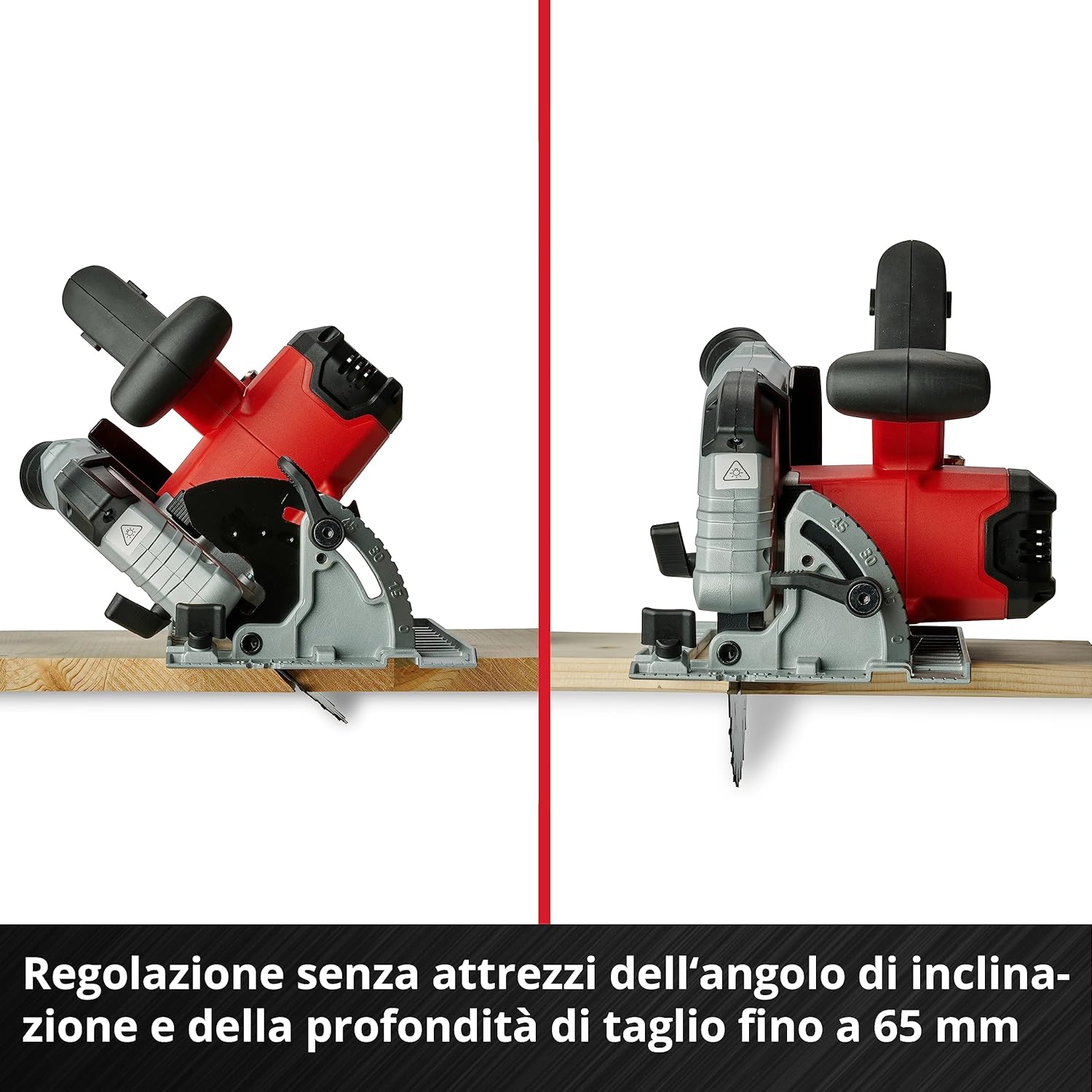 Einhell Sega Circolare a Batteria TE-CS 18/190 Li BL - immagine 11