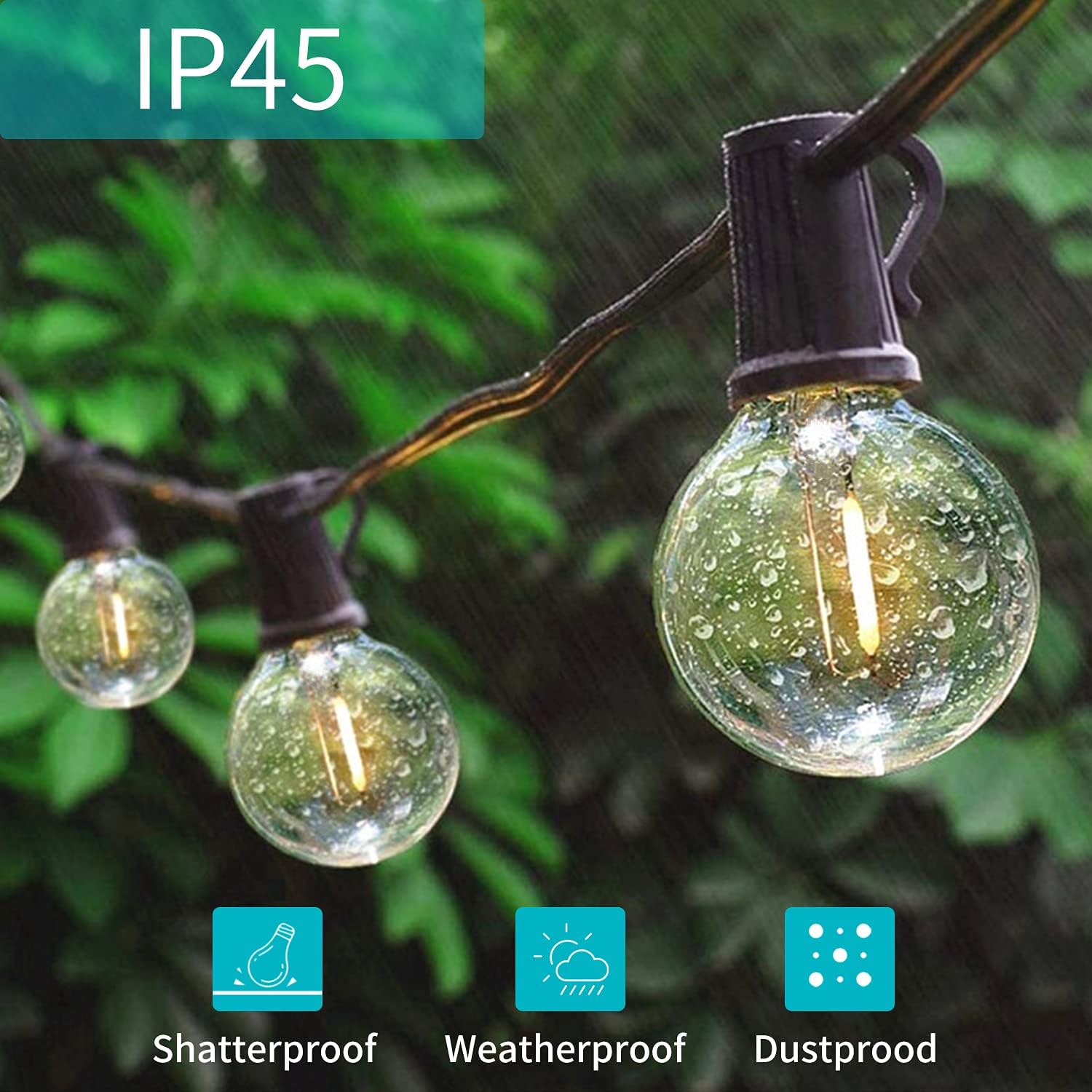 Yuusei Catene Luminose Esterno 30M con Telecomando - immagine 4