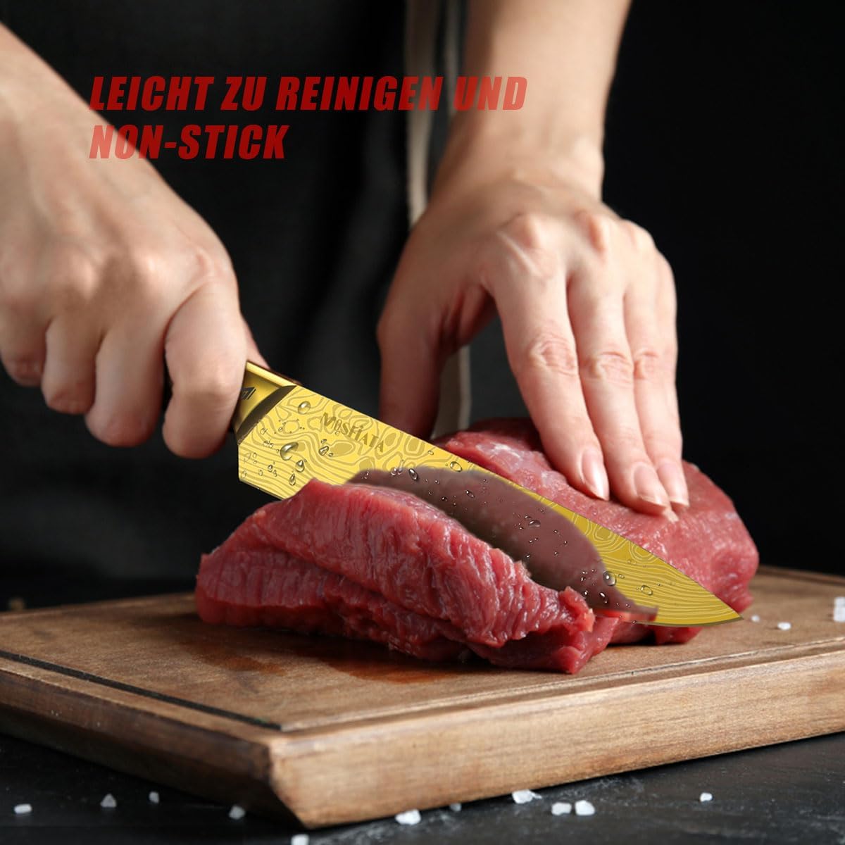 Mosfiata Set Coltelli da Cucina con Ceppo - immagine 4