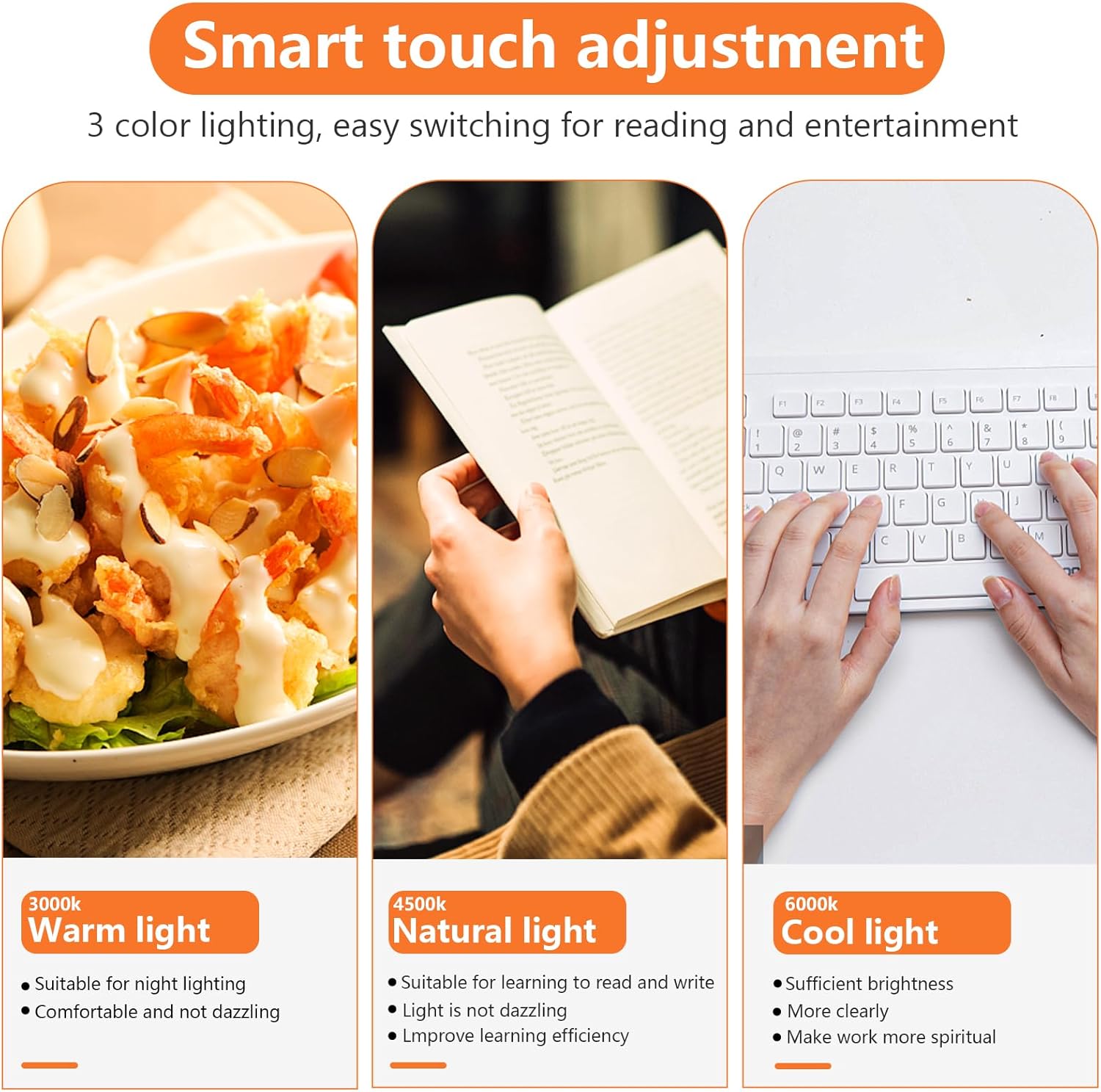 Realky Lampada LED Sottopensile Cucina Ricaricabile (2 pz) - immagine 4