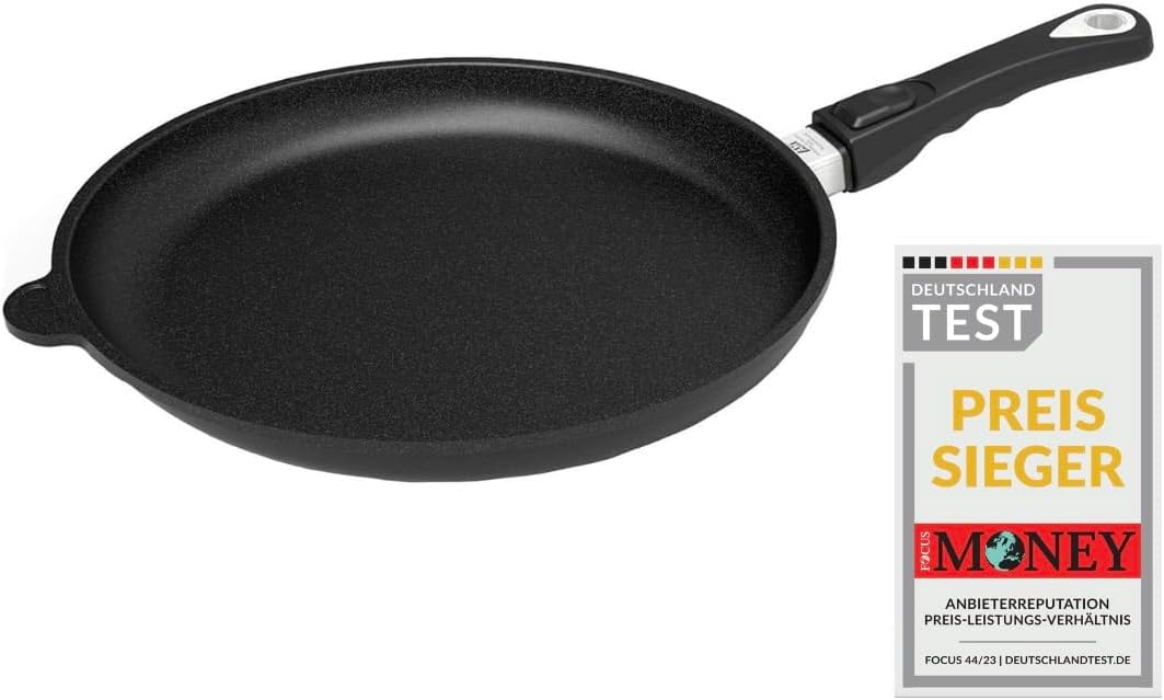 Amt Gastroguss AMZN-I-432-Z20B - Padella Girevole 32 cm